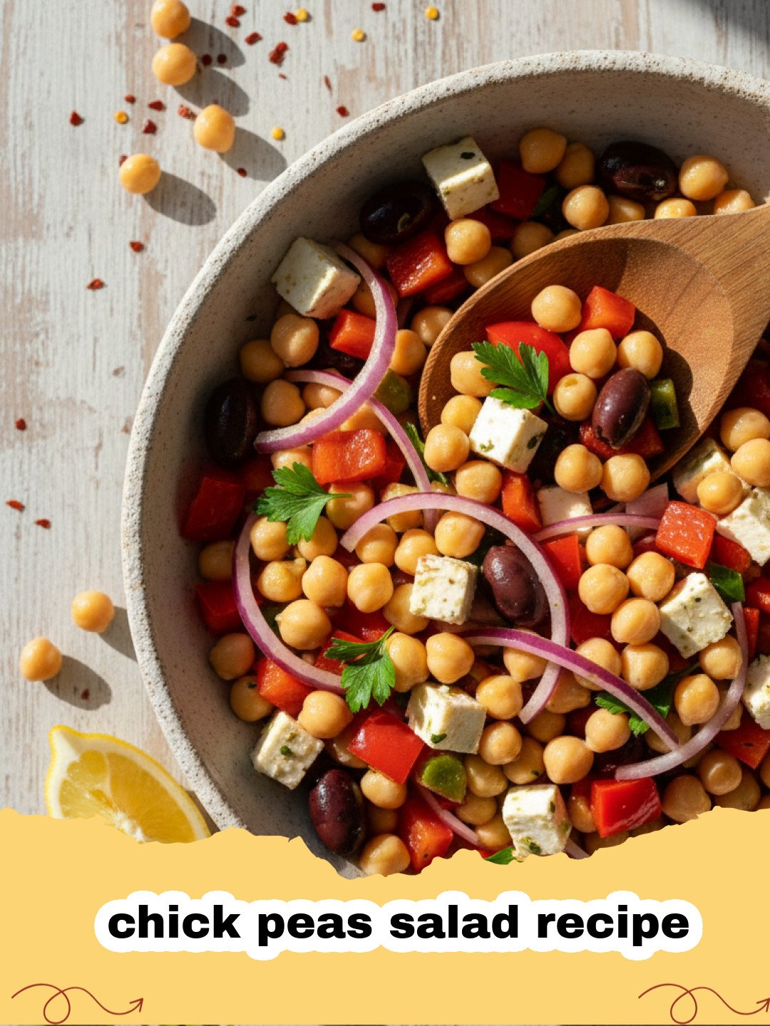 The Ultimate Fresh Chick Peas Salad Recipe
