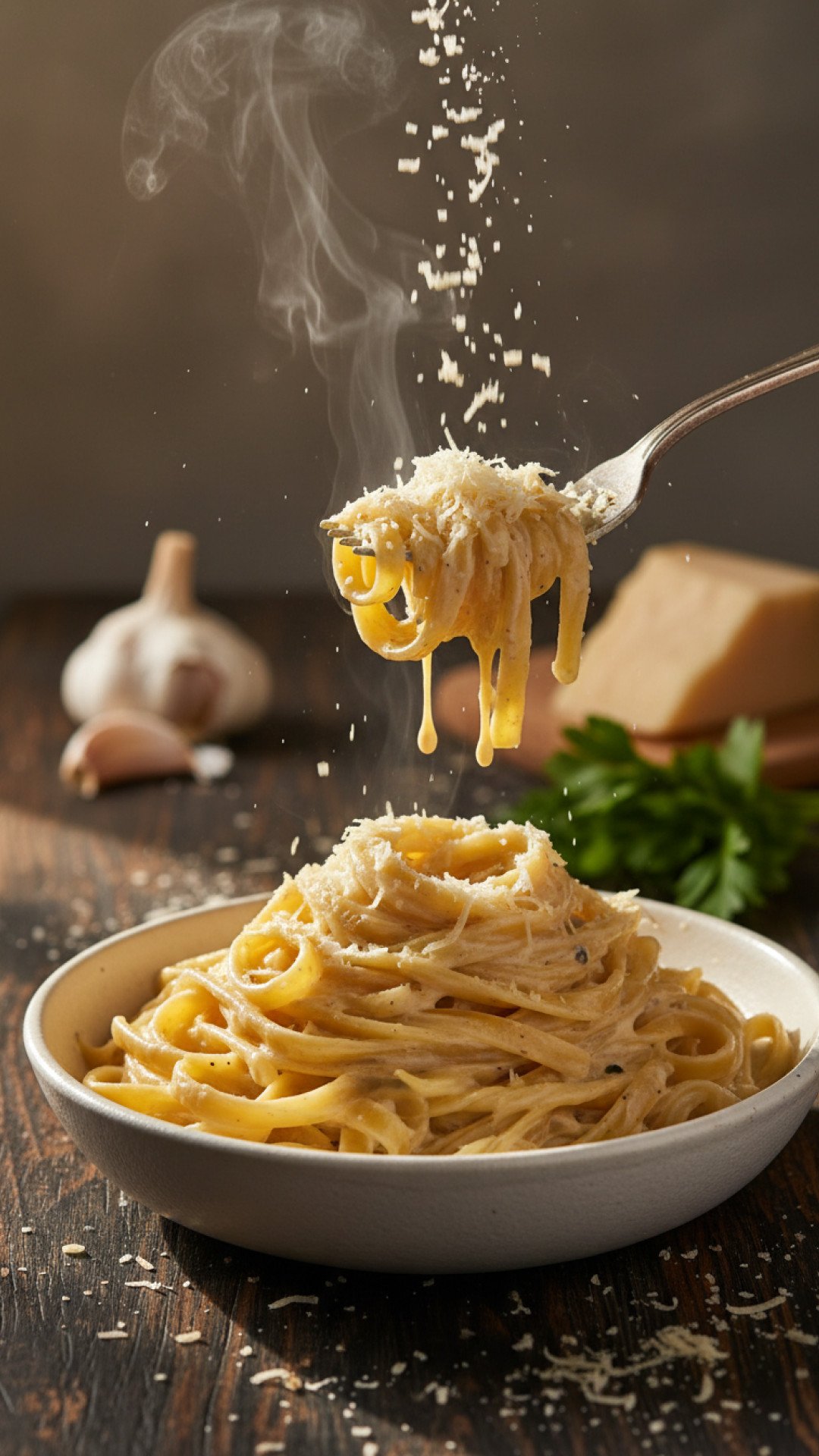 The Ultimate Creamy Alfredo Sauce Preparation