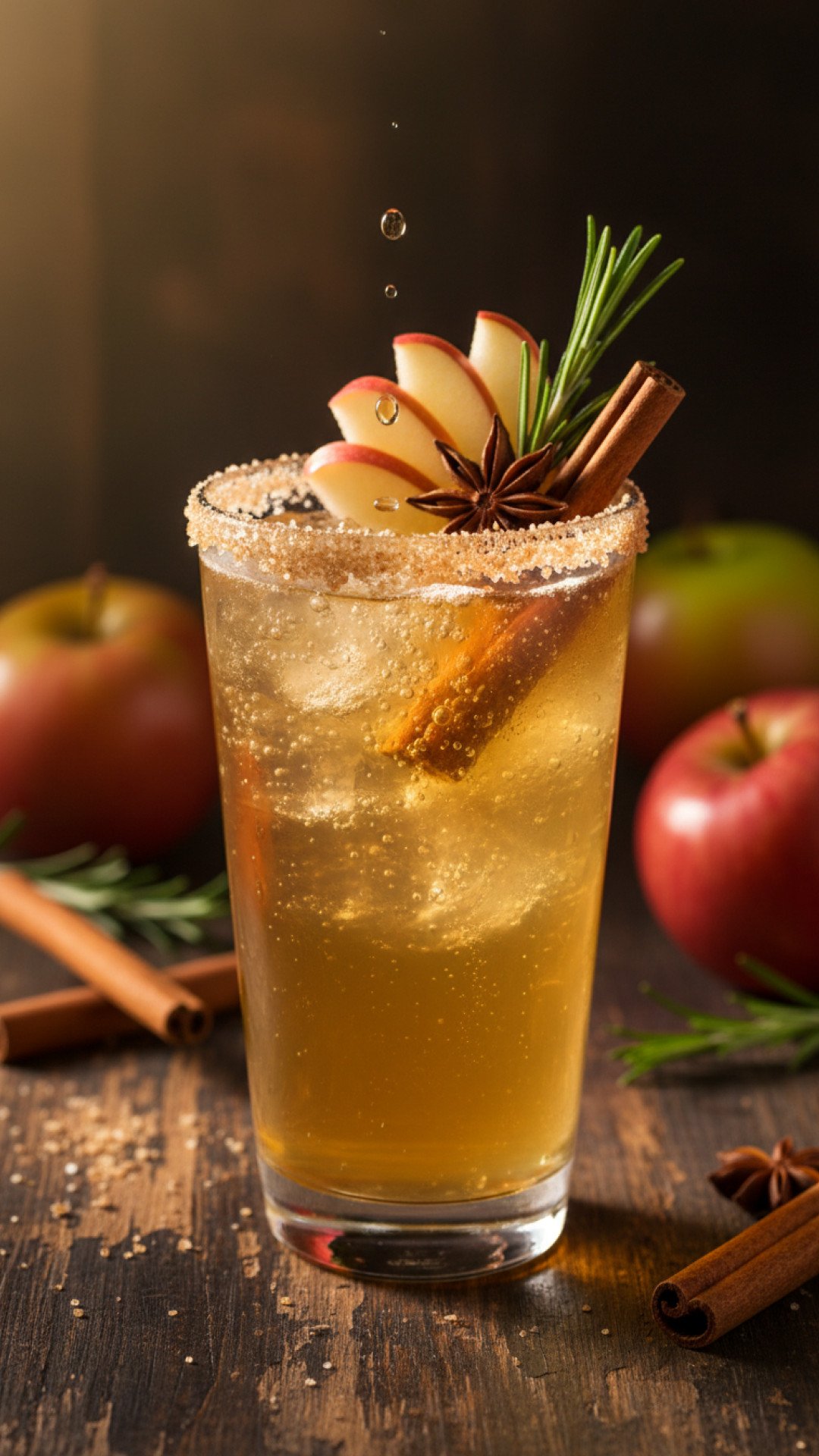 The Ultimate Easy Apple Mocktail Preparation