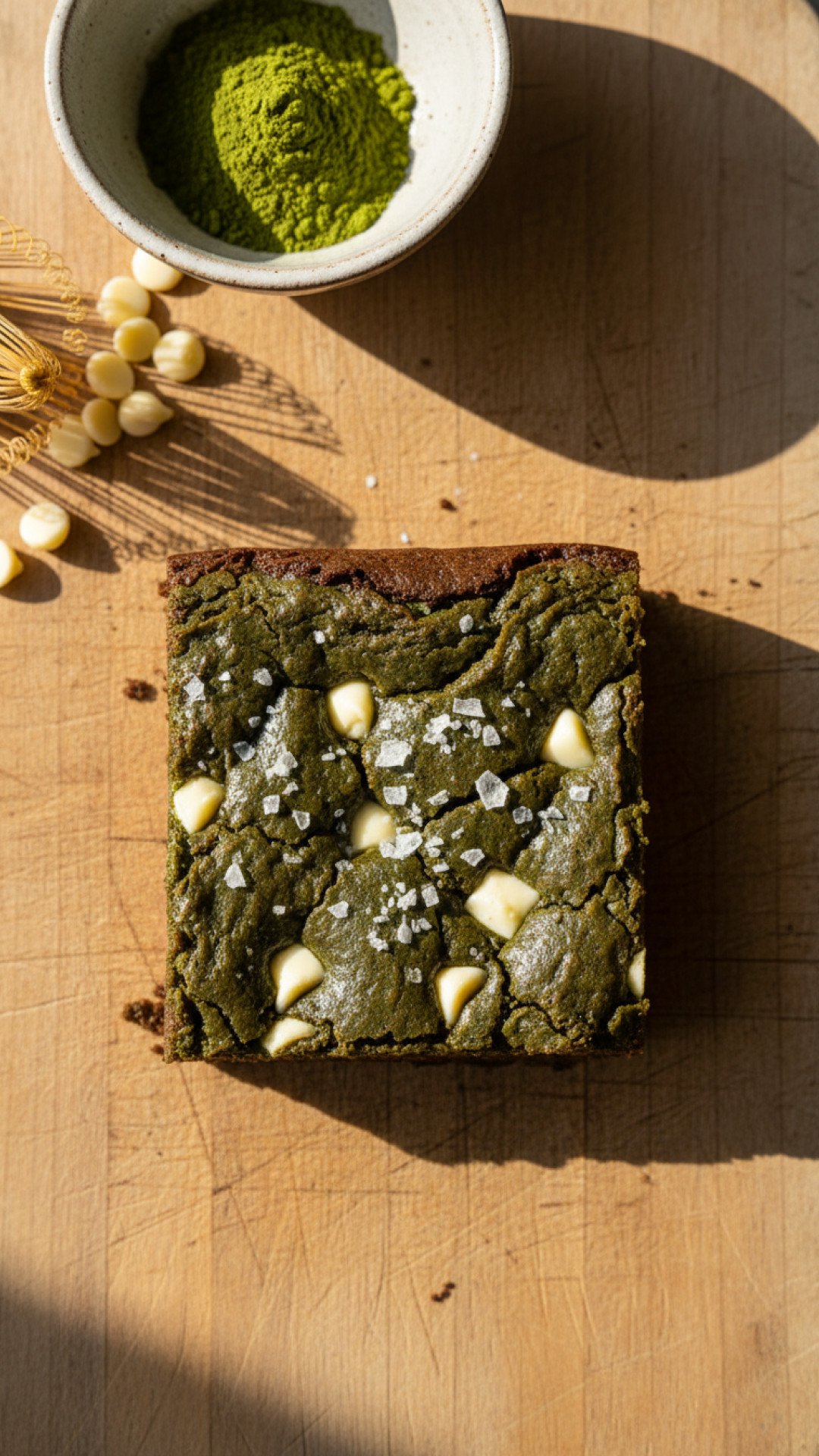 The Ultimate Fudgy Matcha Brownies Preparation