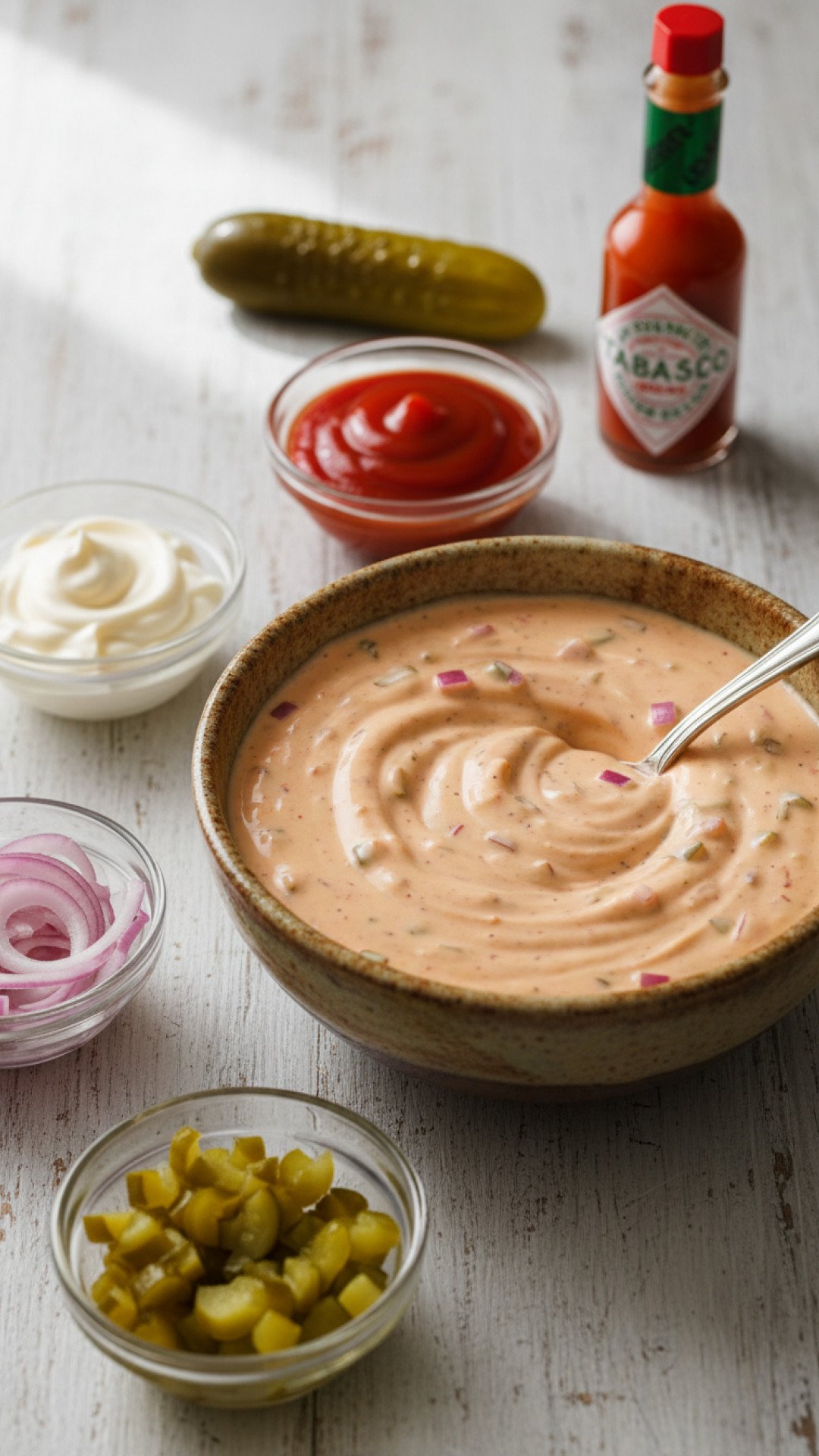 The Ultimate Homemade Thousand Island Dressing Preparation