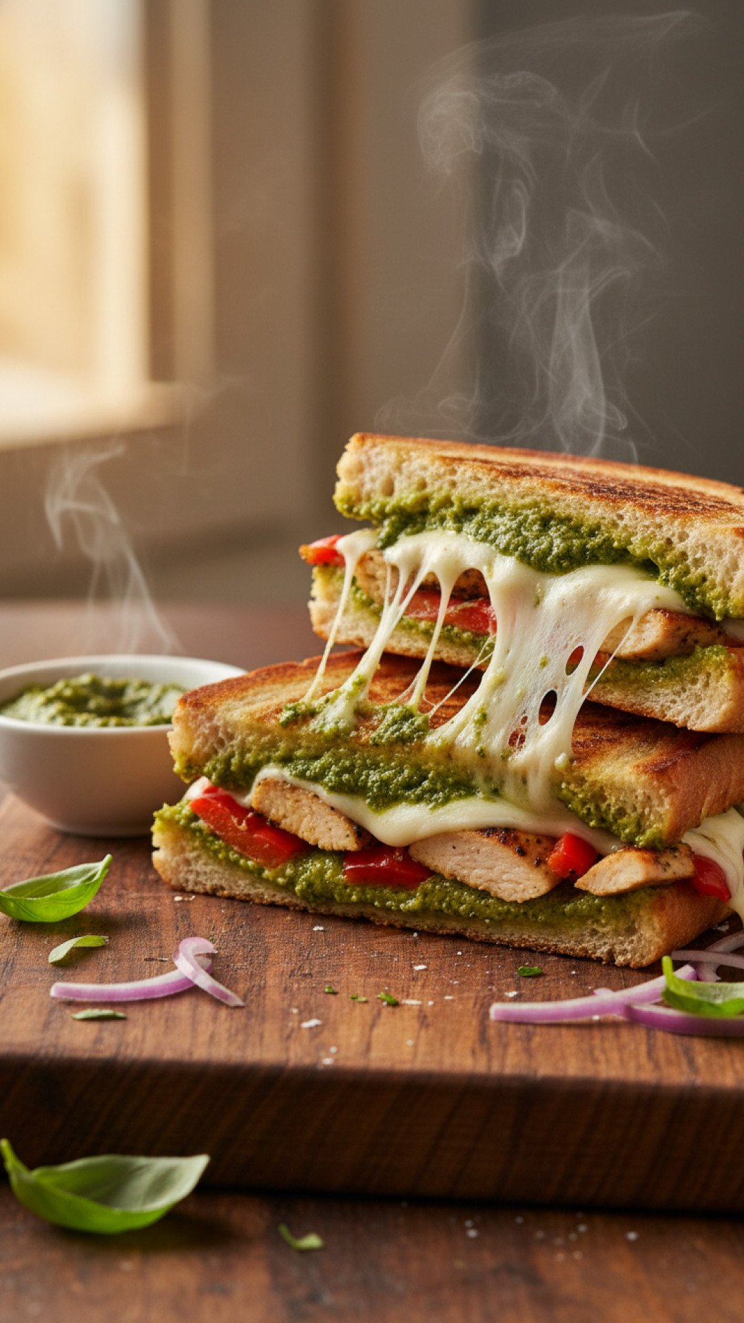 The Ultimate Italian Chicken Panini Preparation