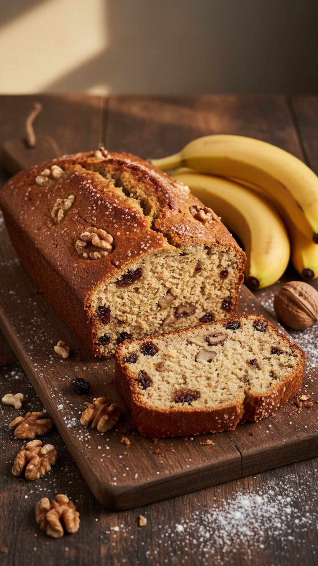 The Ultimate Moist Banana Bread Preparation