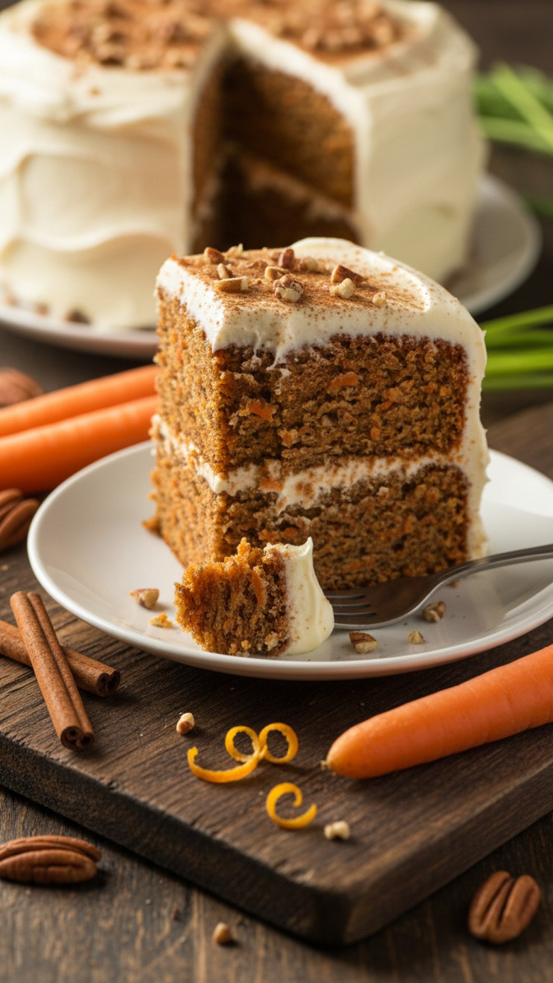 The Ultimate Spiced Carrot Cake Preparation