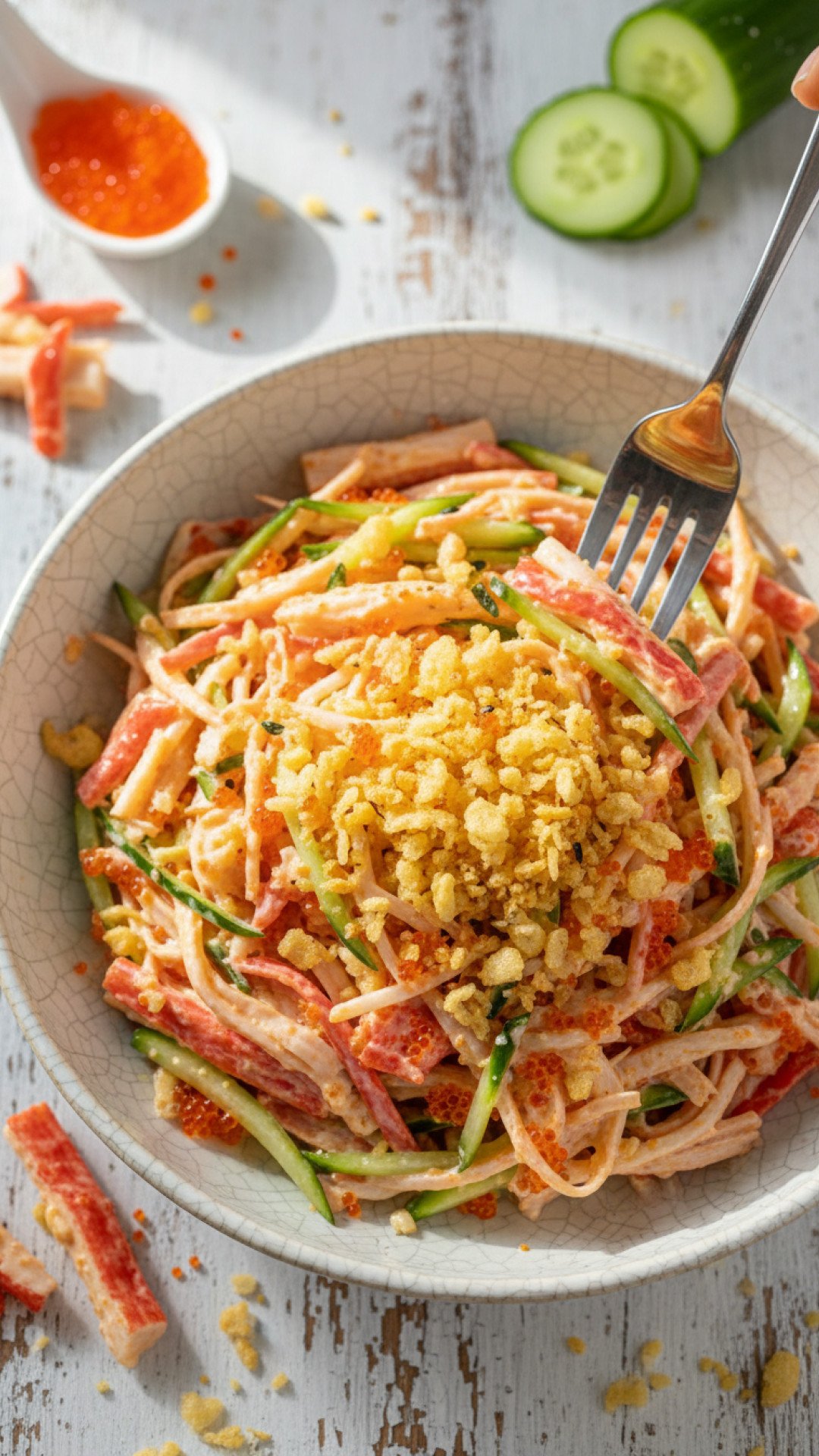 The Ultimate Spicy Kani Salad Preparation