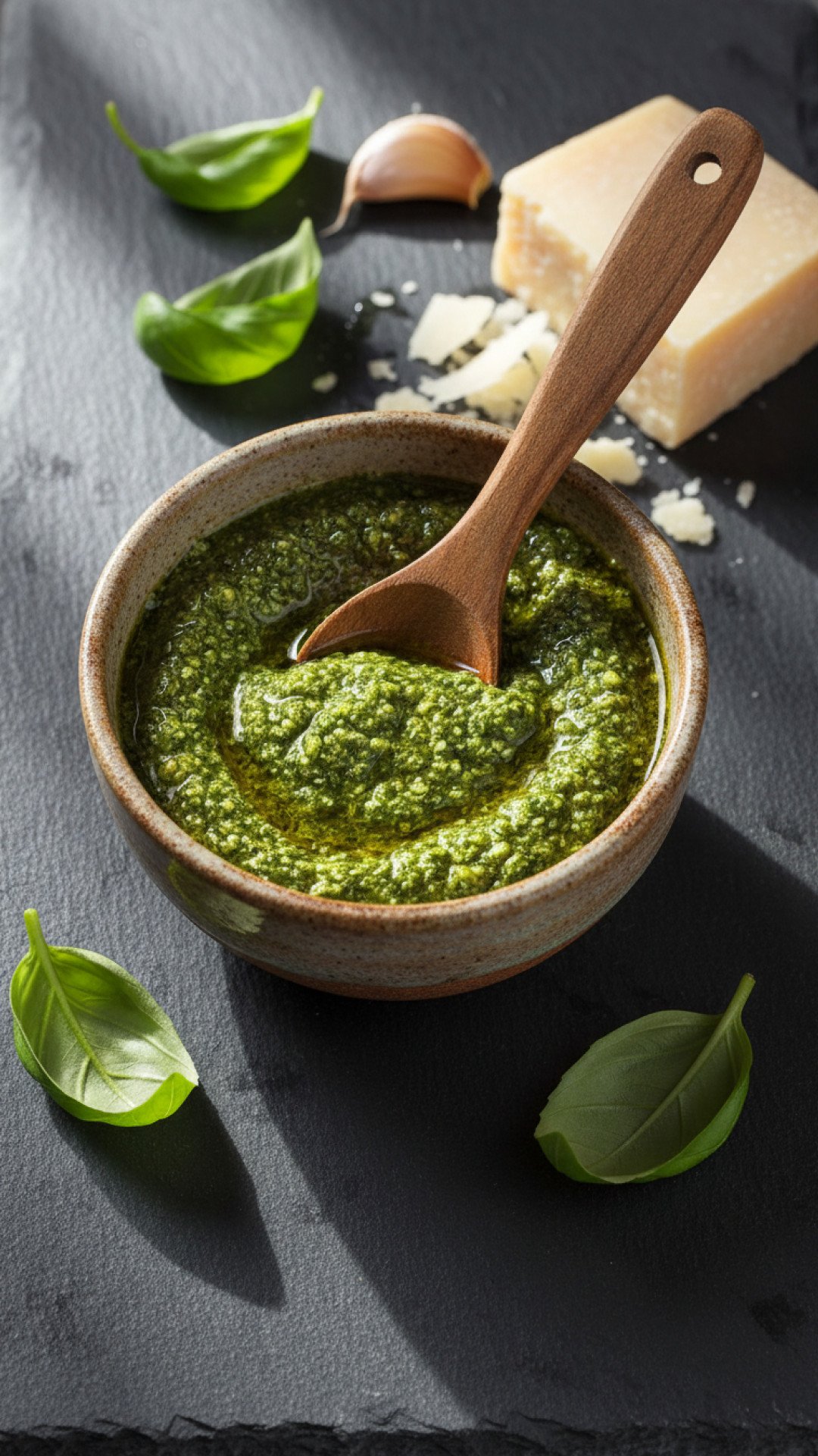 Ultimate Basil Pesto Without Pine Nuts Preparation