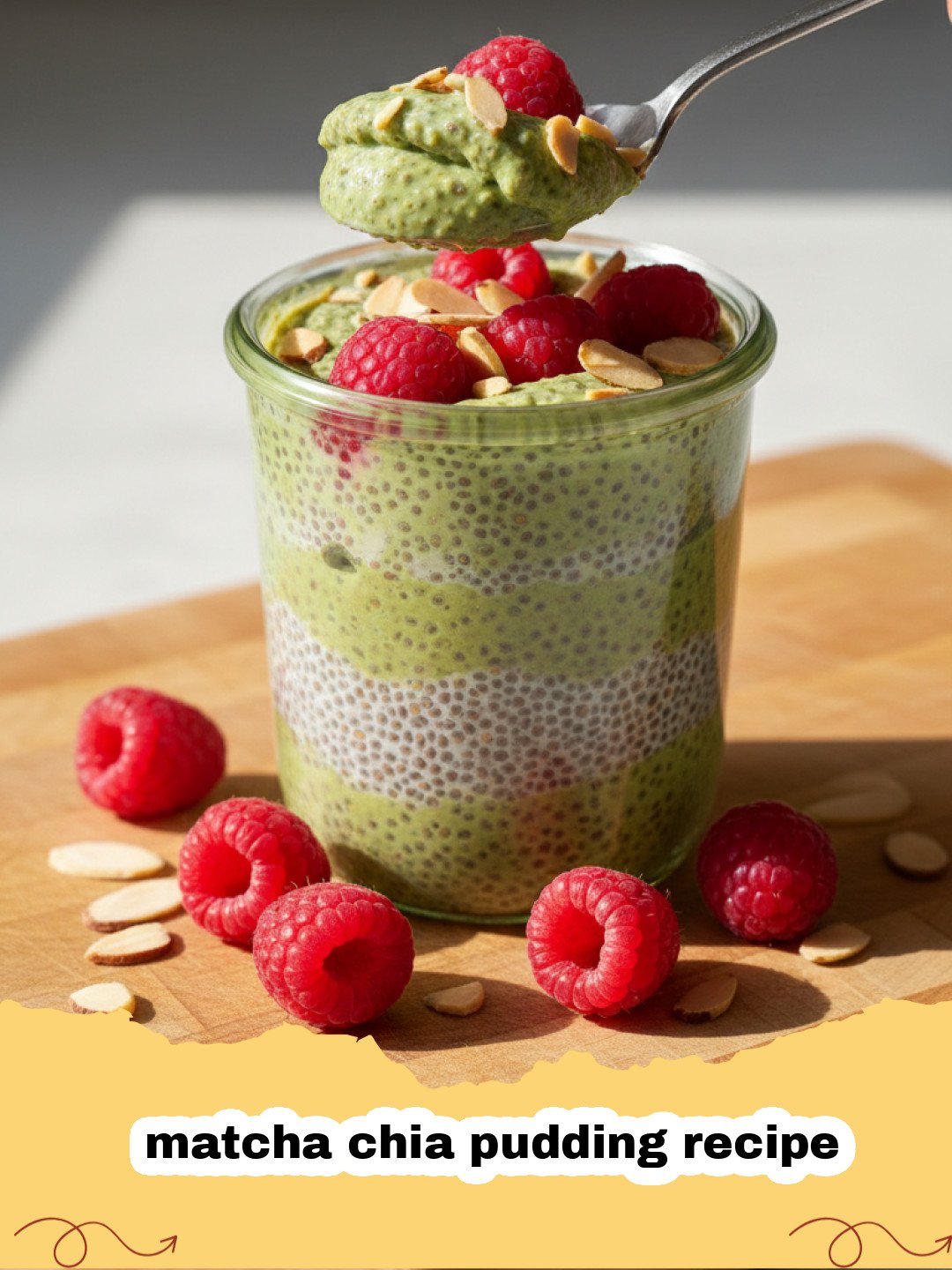 Creamy and Energizing Matcha Chia Pudding Recipe