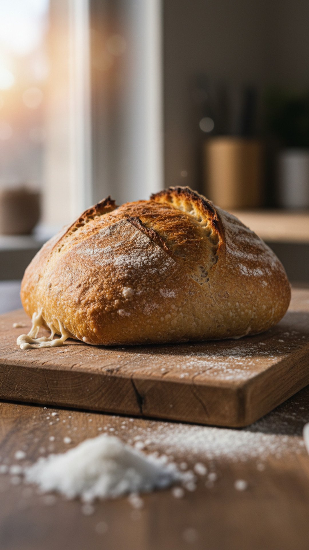 Artisan Sourdough Bread Preparation