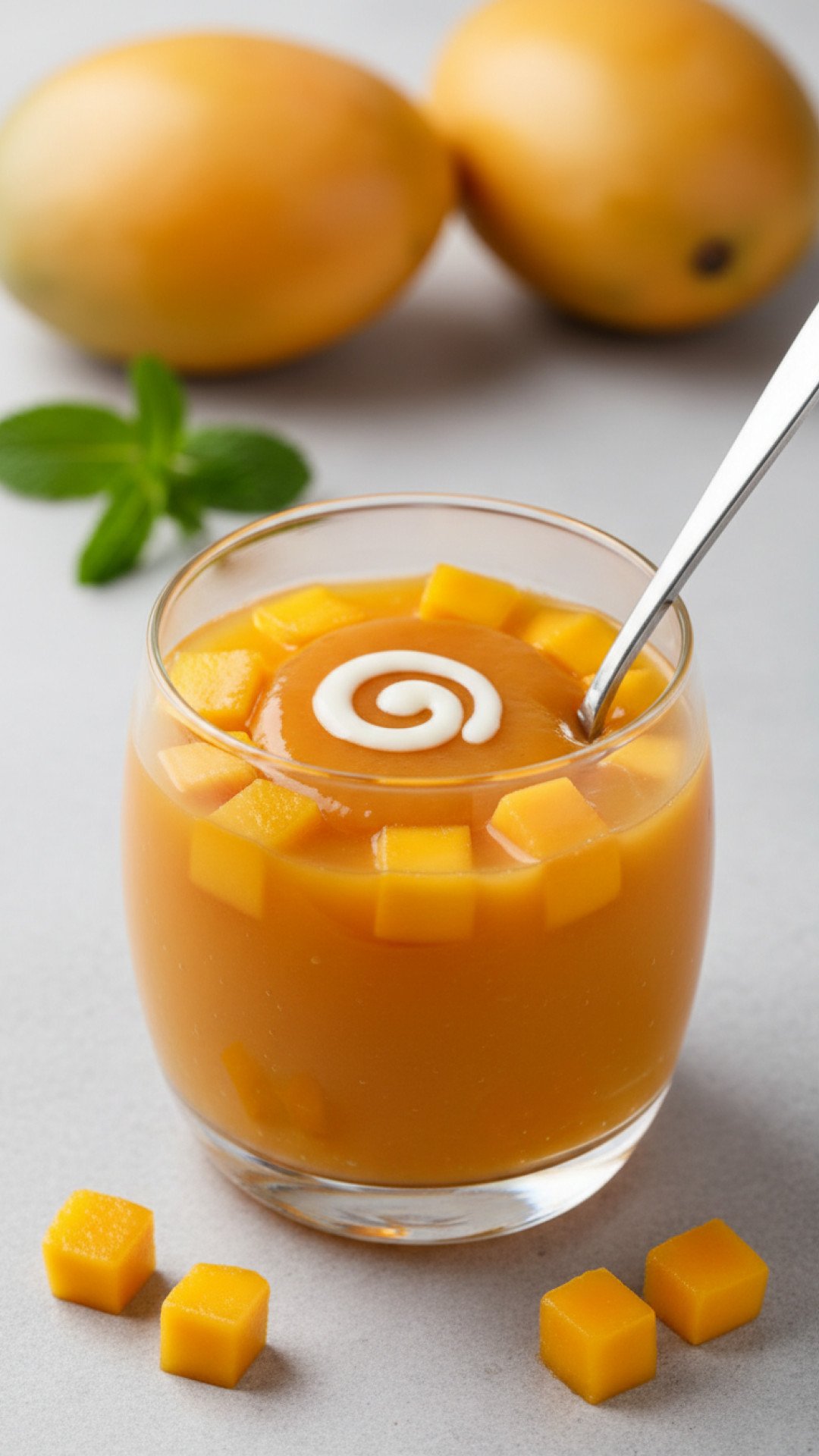 Authentic Hong Kong Style Mango Pudding Preparation