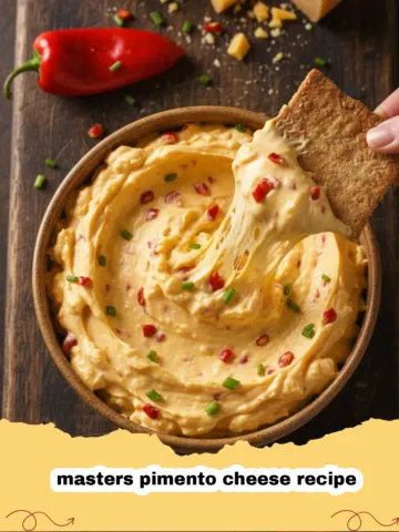 The Ultimate Creamy & Tangy Masters Pimento Cheese Recipe