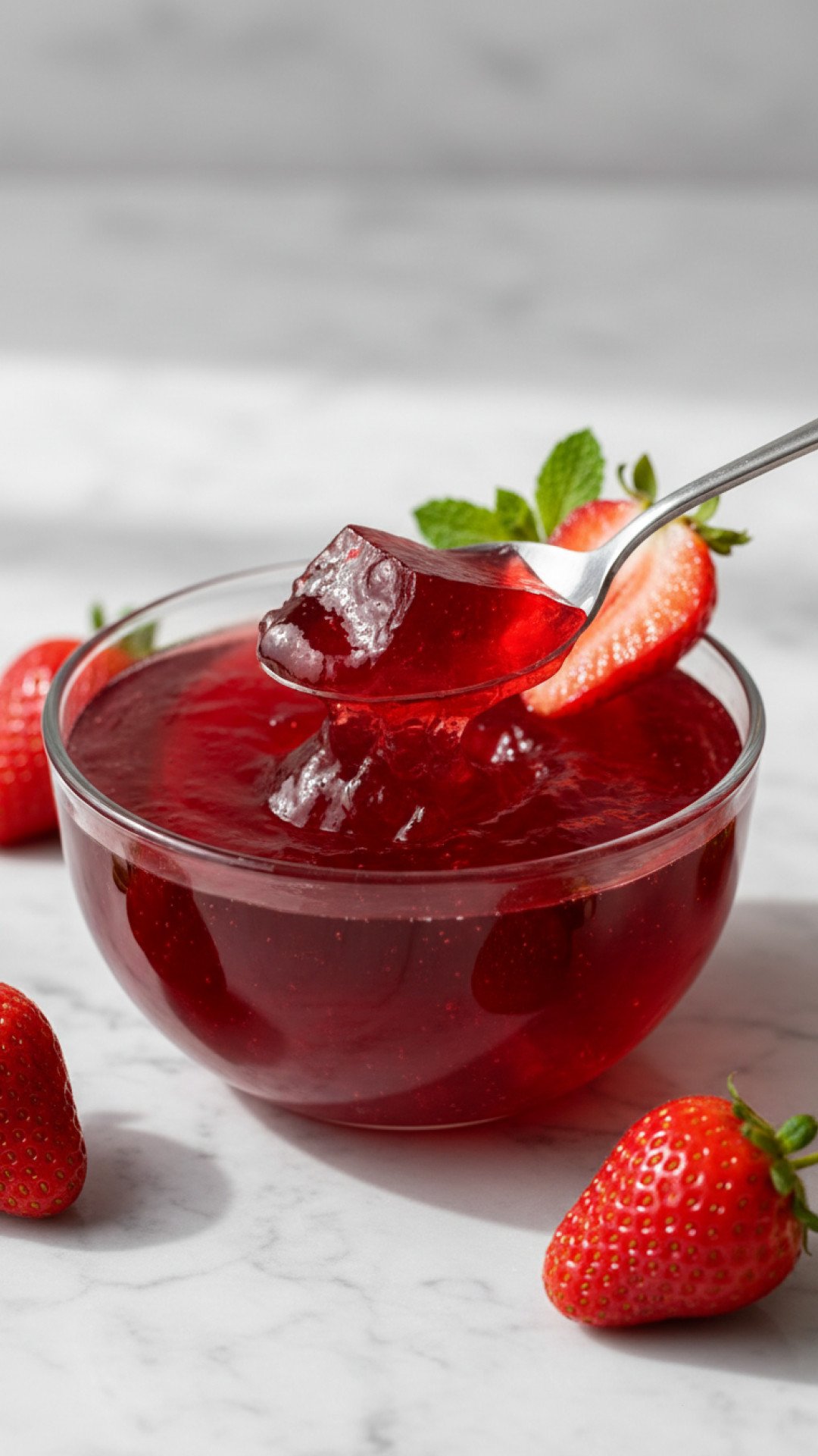 Berry Blast Gelatin Delight Preparation