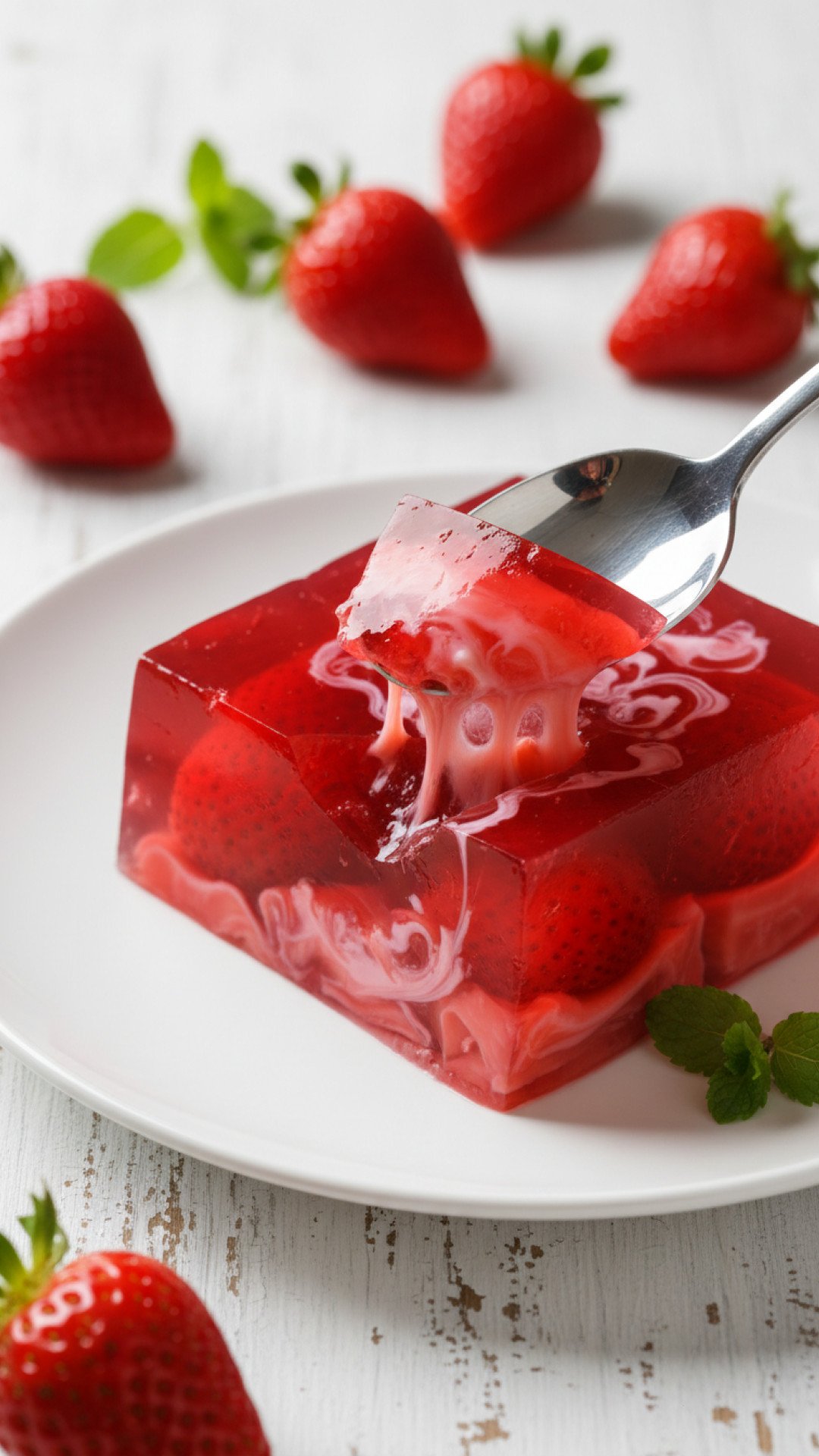 Berry Lemon Gelatin Delight (Weight Loss Recipe) Preparation