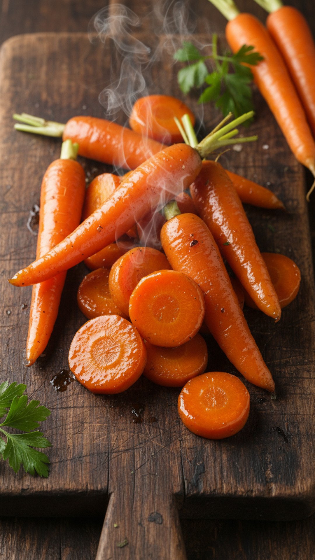 Buttery Honey Glazed Carrots Preparation