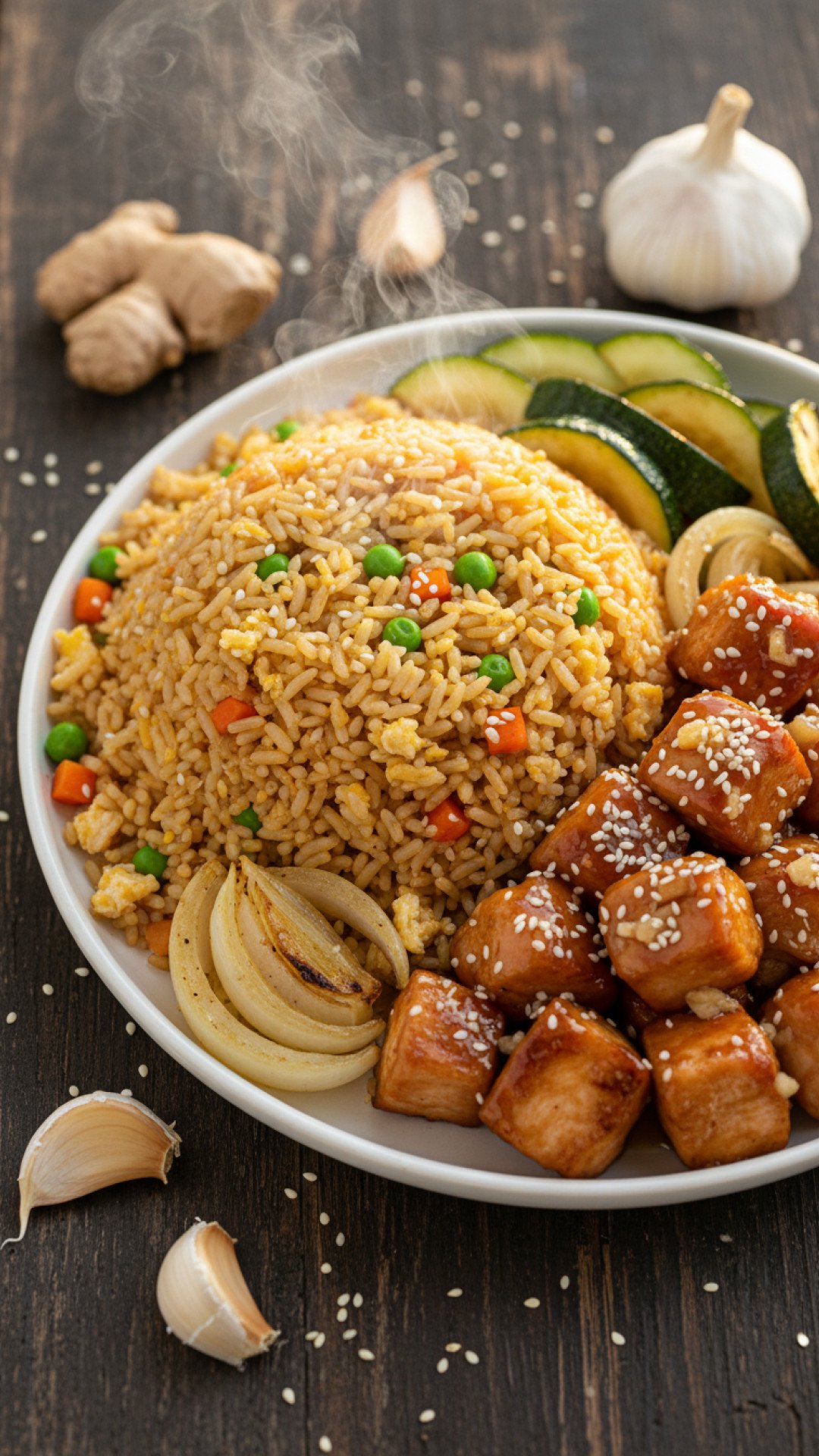 Classic Blackstone Hibachi Steak and Shrimp Preparation