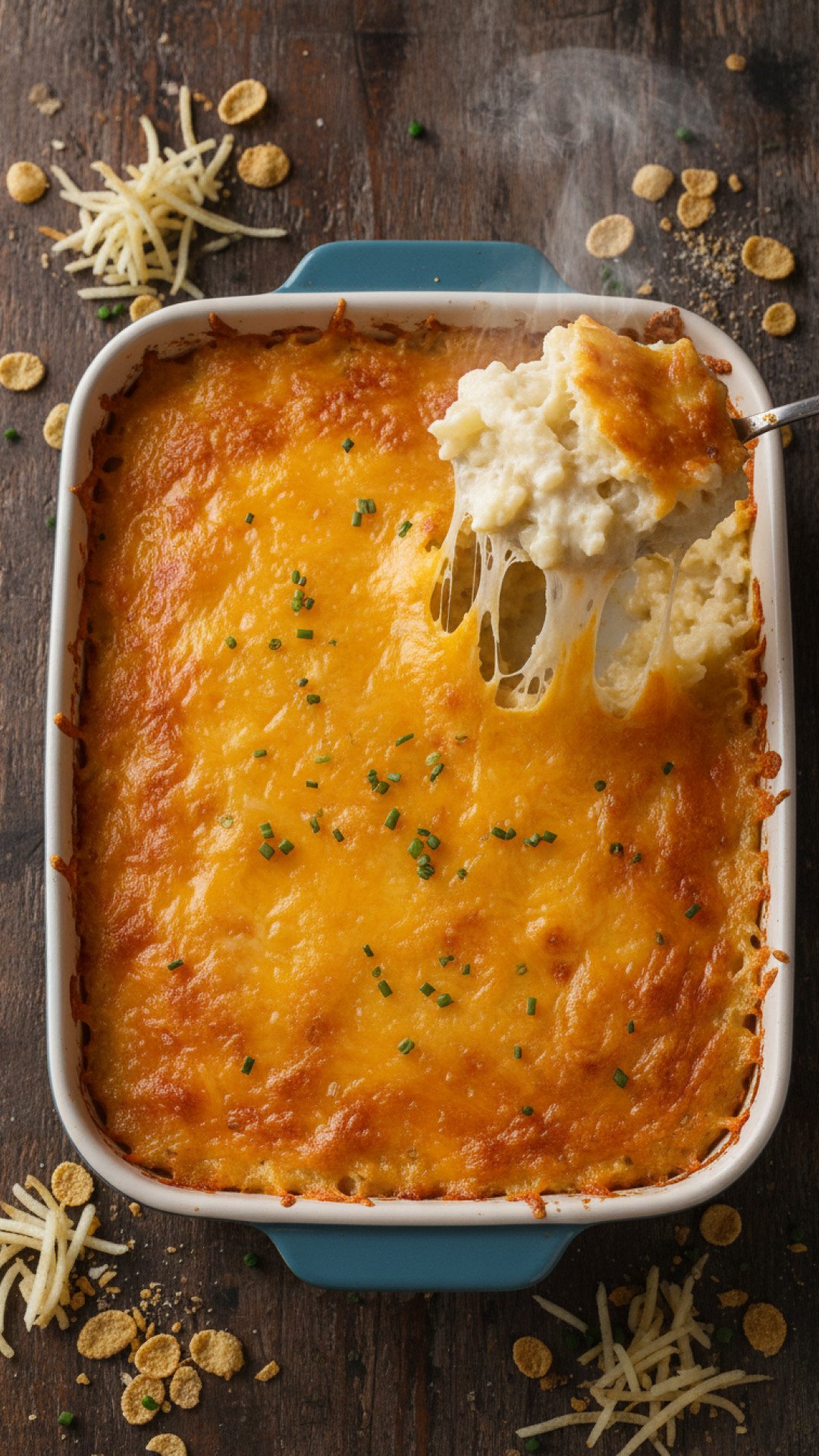 Classic Cheesy Funeral Potatoes Preparation