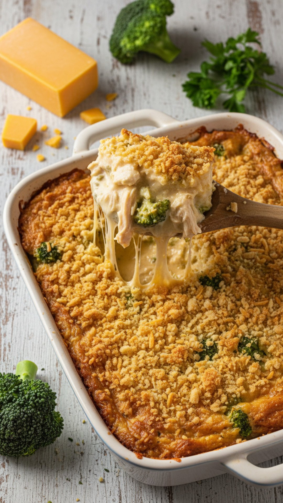 Classic Creamy Chicken Divan Preparation