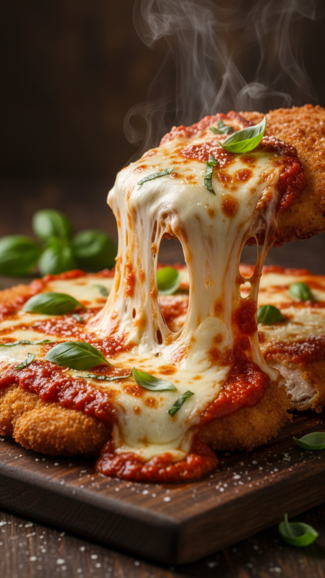 Classic Crispy Chicken Parmesan Recipe Preparation