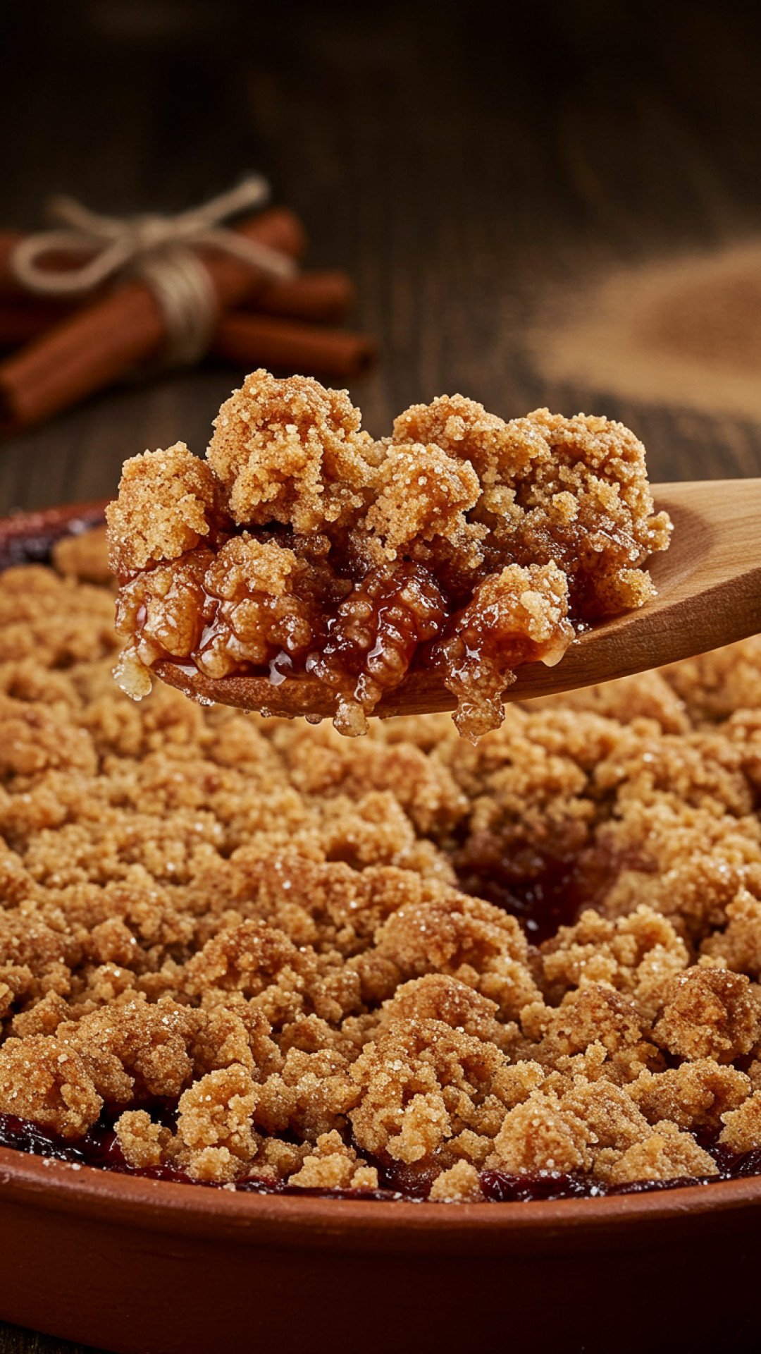 Classic Crunchy Streusel Topping Preparation