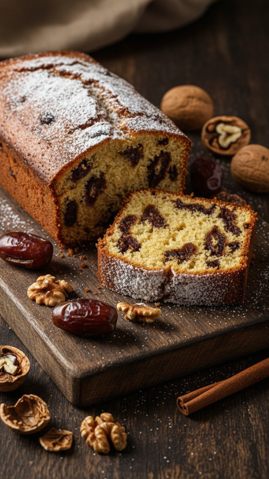 Classic Date and Walnut Cake Preparation