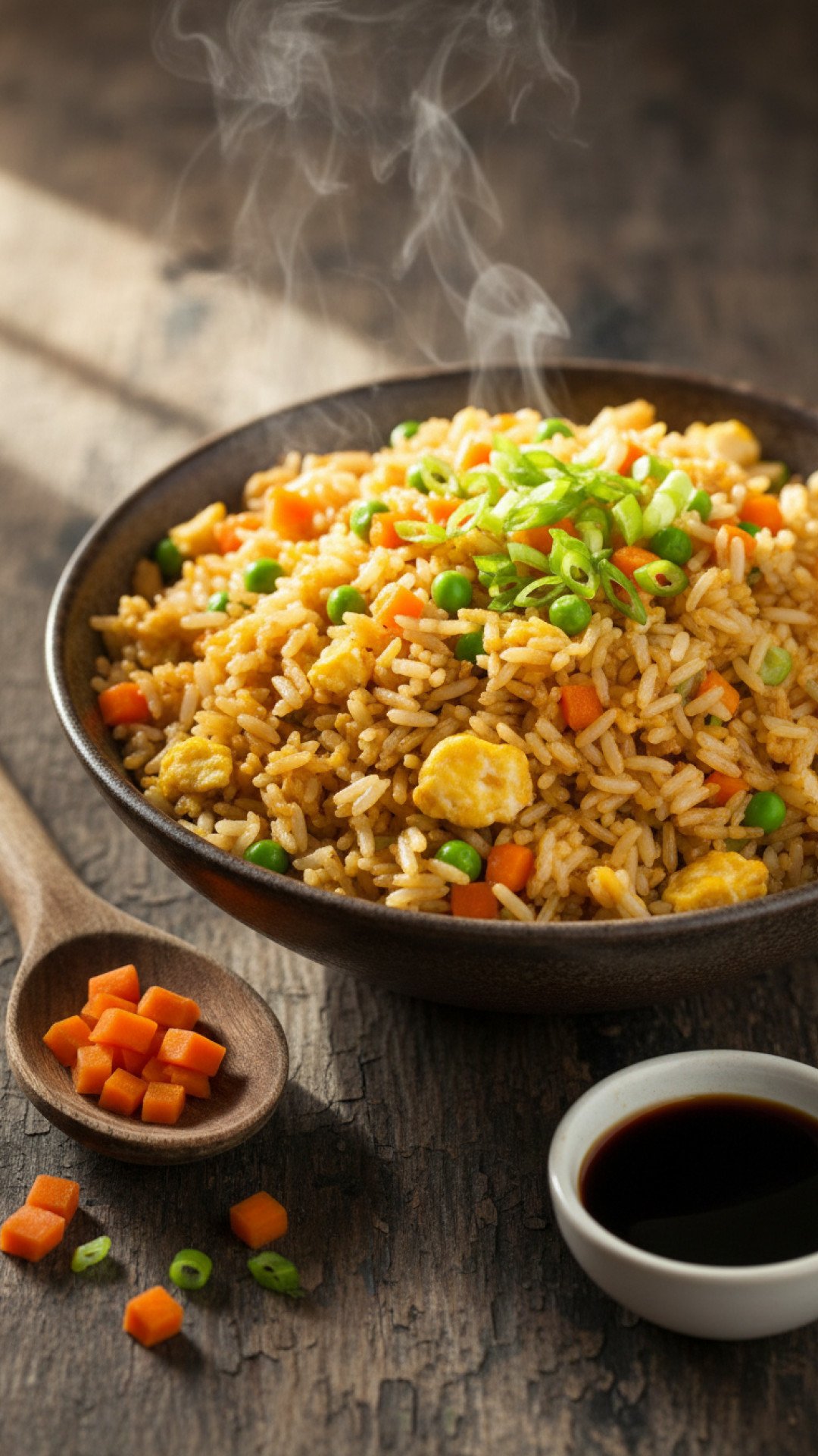 Classic Easy Fried Rice Preparation