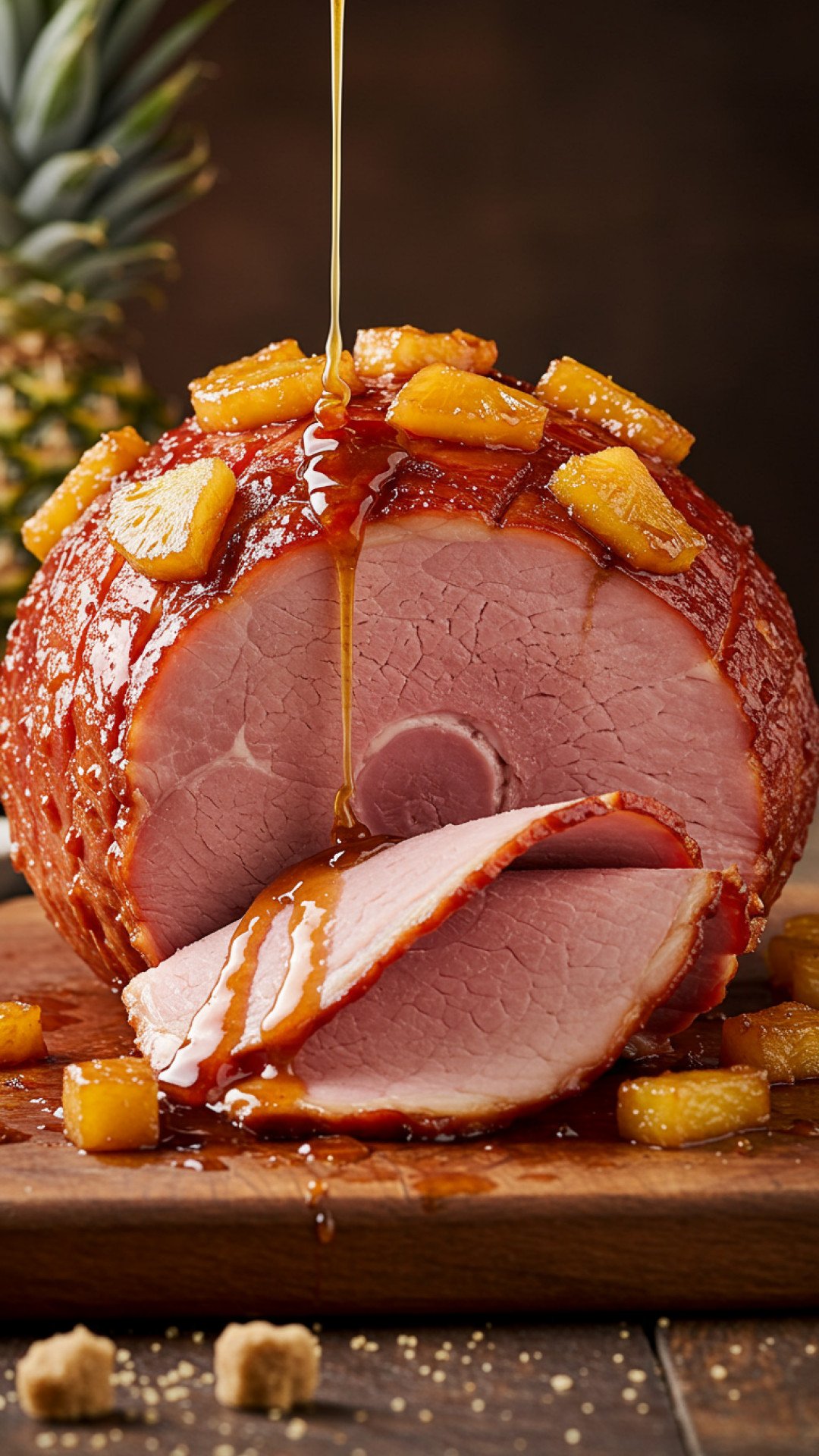 Classic Glazed Holiday Baked Ham Preparation