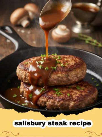 Grandma's Secret: The Ultimate Homestyle Salisbury Steak Recipe with Mushroom Gravy
