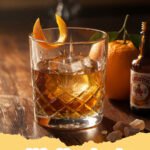 old fashioned recipe - A golden-brown slice of classic old fashioned pound cake on a white plate with fresh berries.