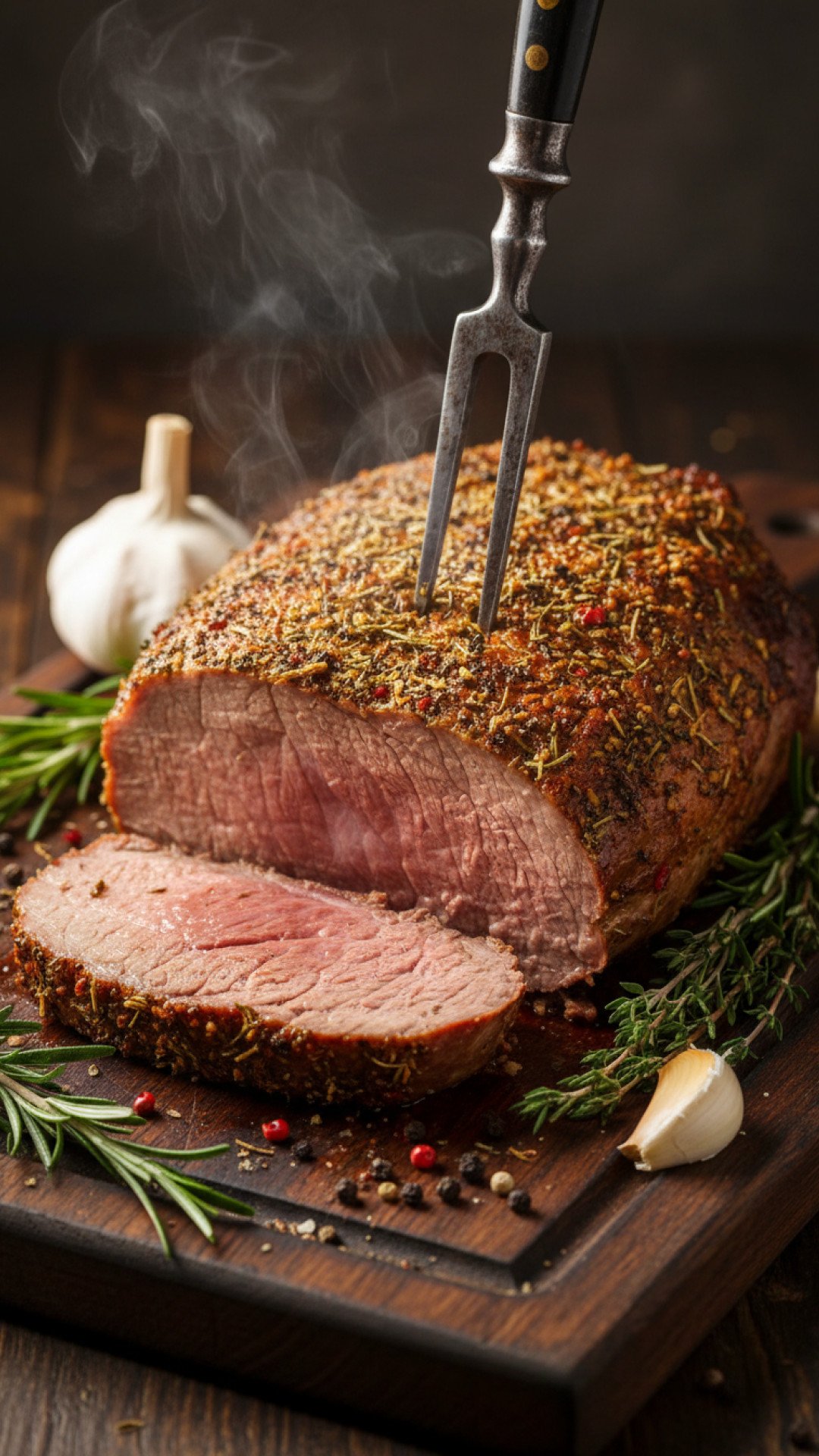 Classic Slow-Cooked Bottom Round Roast Preparation