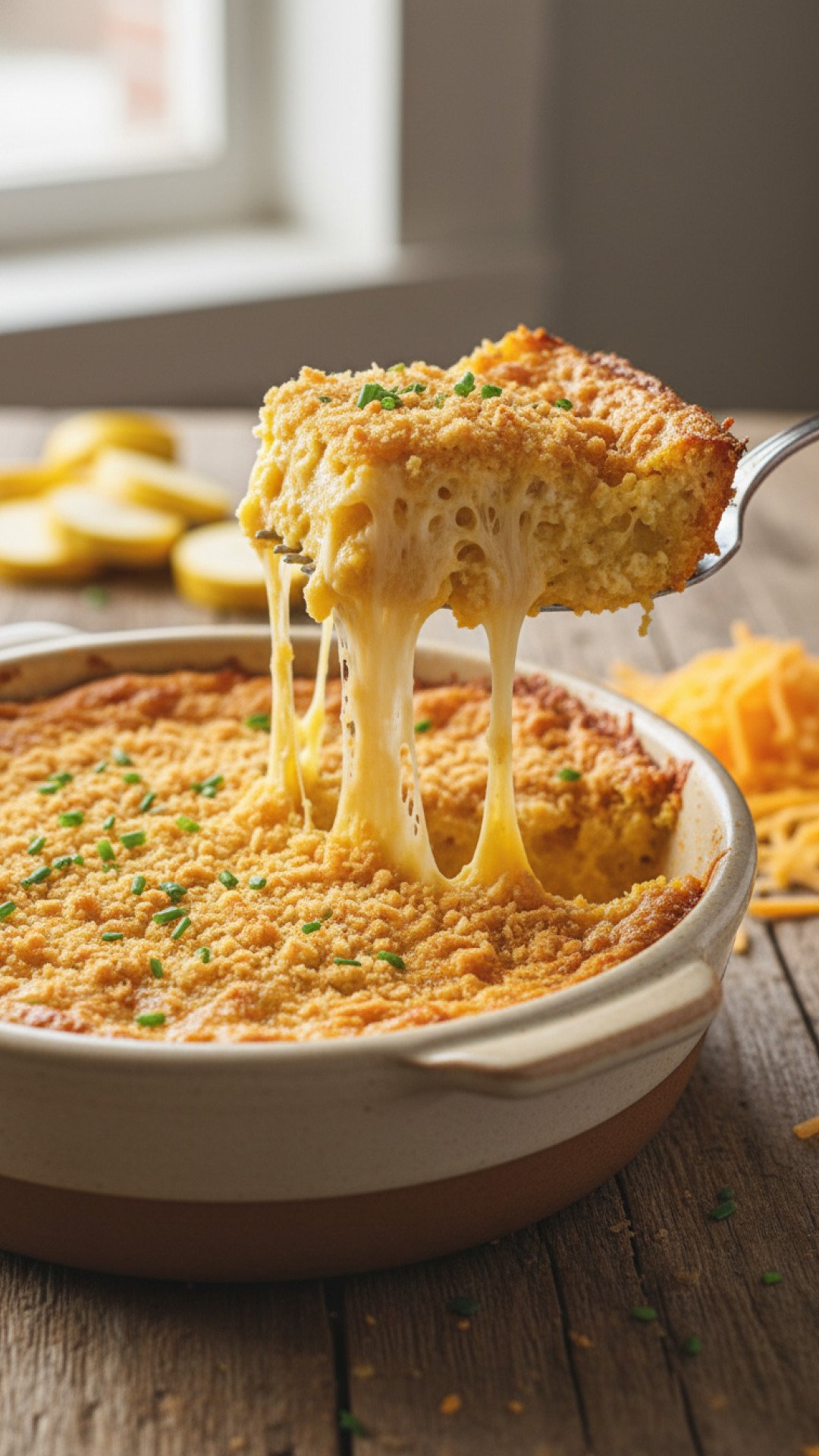 Classic Southern Squash Casserole Preparation