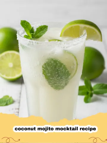 Tropical Oasis in a Glass: The Ultimate Coconut Mojito Mocktail