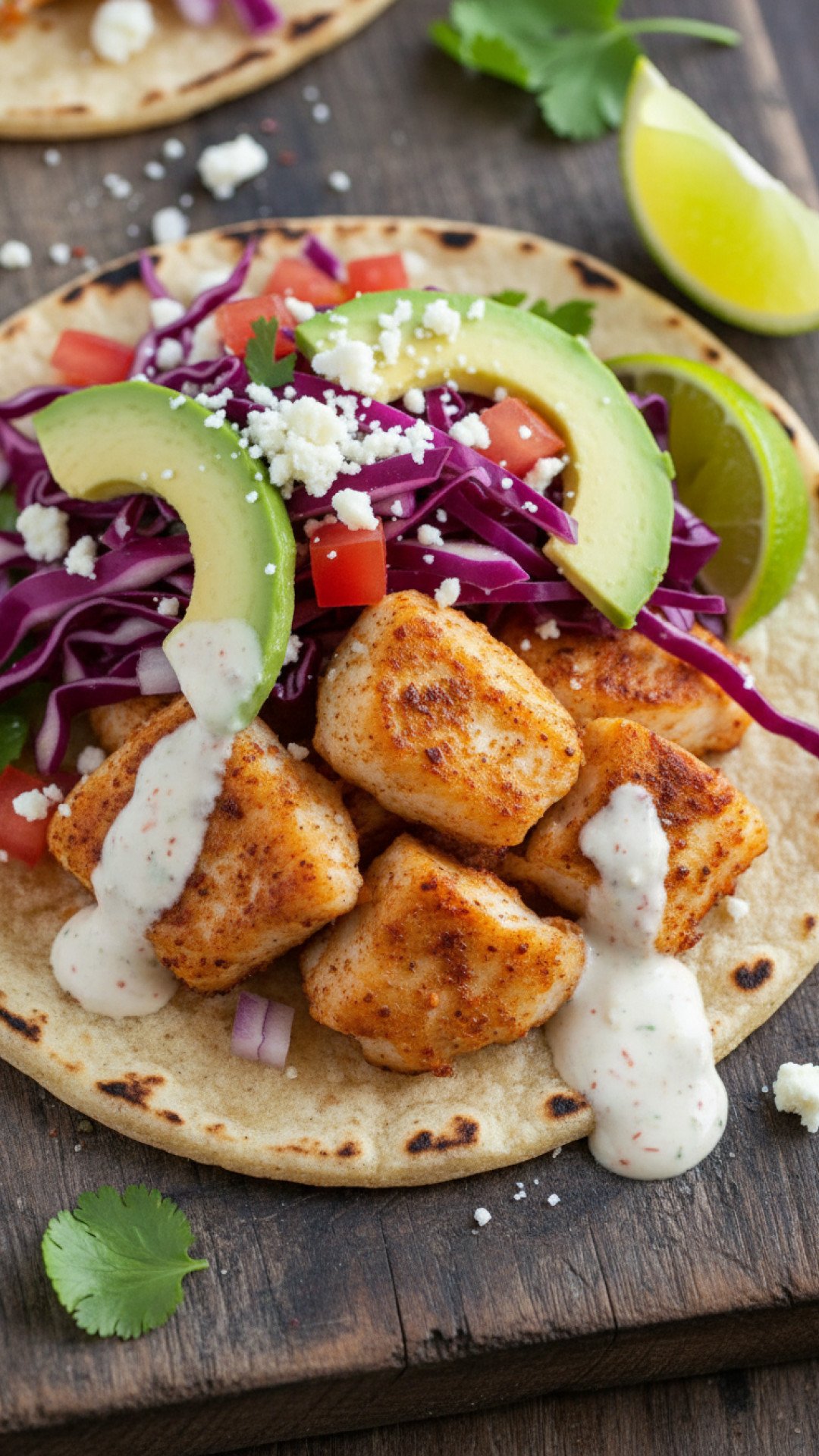 Crispy Coastal Fish Tacos Preparation