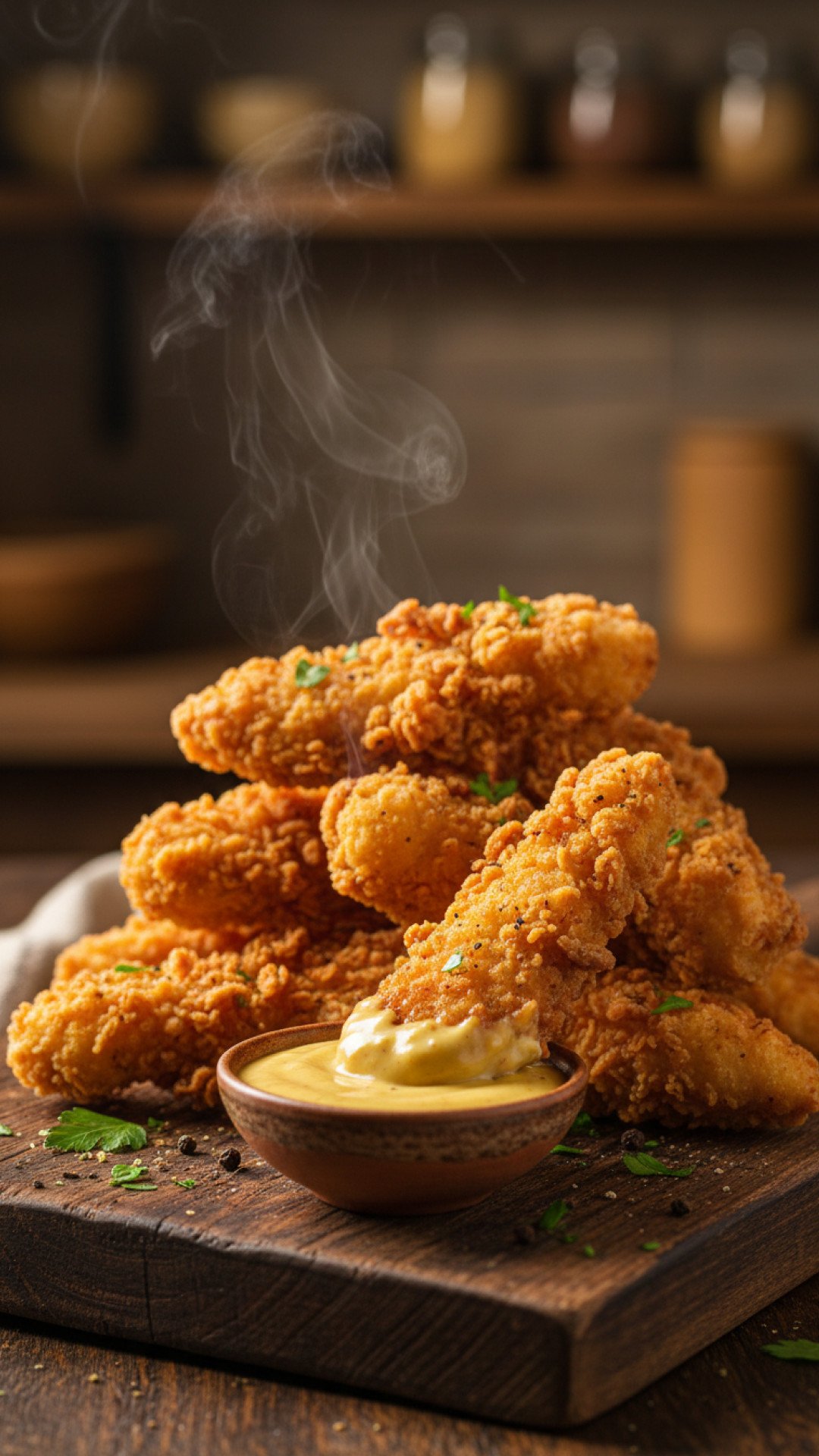 Crispy Homemade Chicken Tenders Preparation