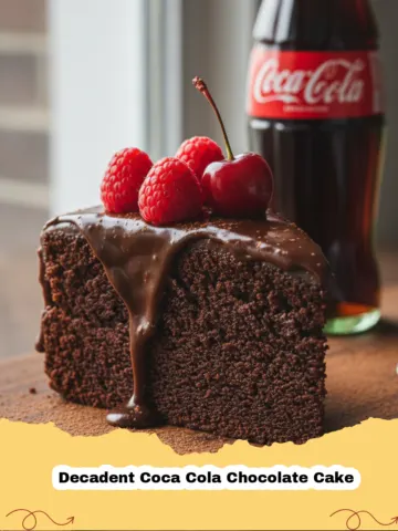The Ultimate Decadent Coca Cola Chocolate Cake: A Southern Classic