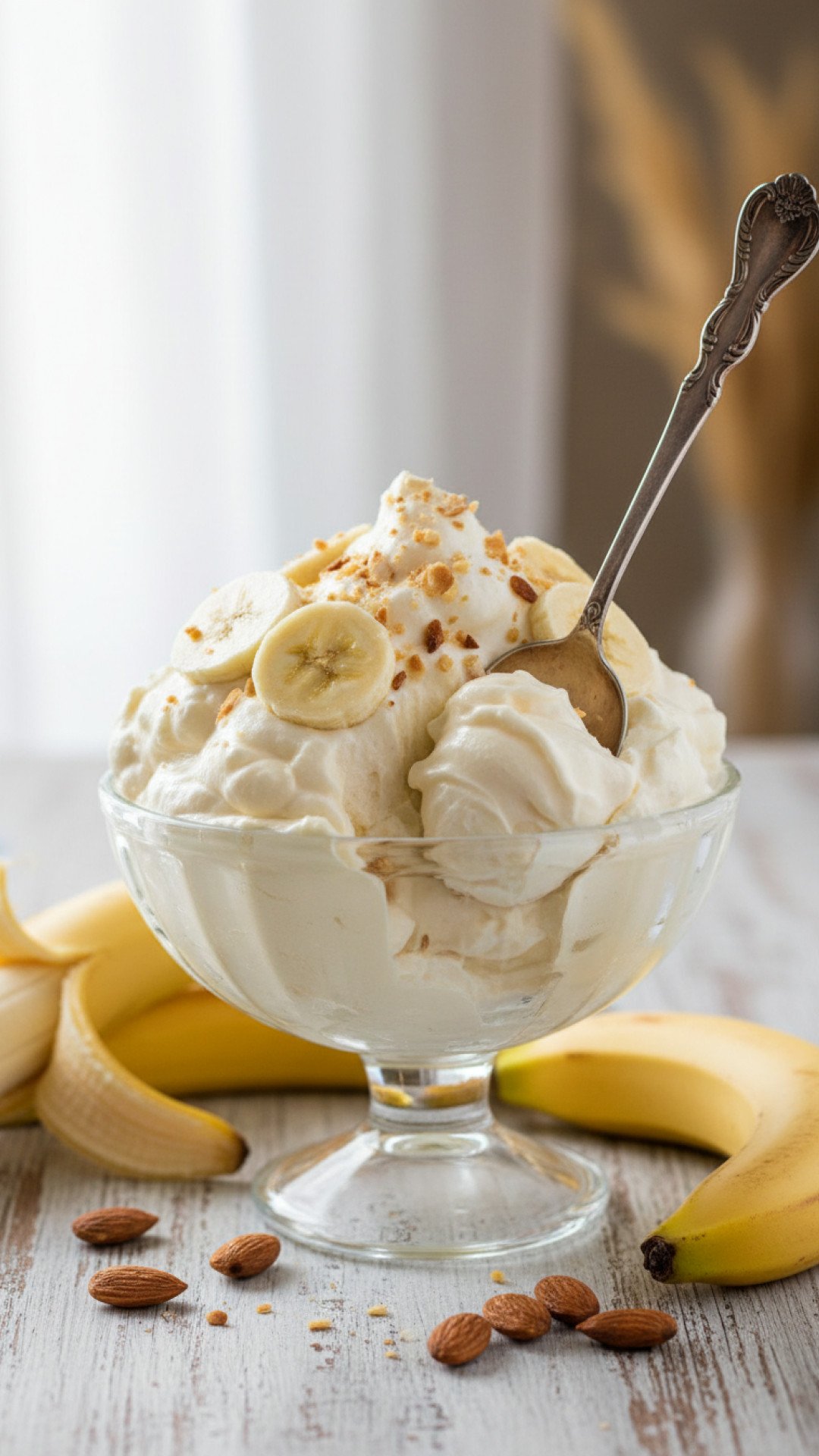 Decadent No Bake Sugar Free Banana Pudding Cheesecake Fluff Preparation
