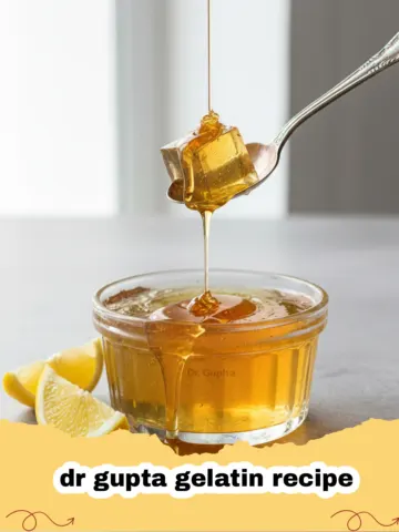 Unlock Vibrant Health with Dr. Gupta's Revitalizing Gelatin Recipe