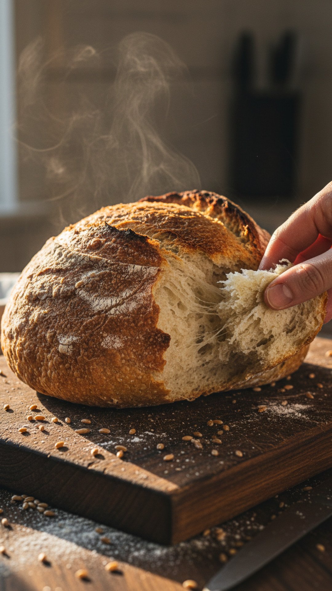 Easy 20 Minute Homemade Bread Preparation
