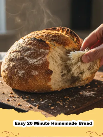 Bake in a Flash: Your Guide to Easy 20 Minute Homemade Bread