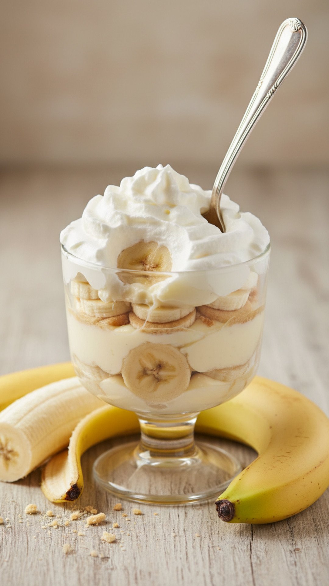 Easy Banana Pudding Cups Preparation