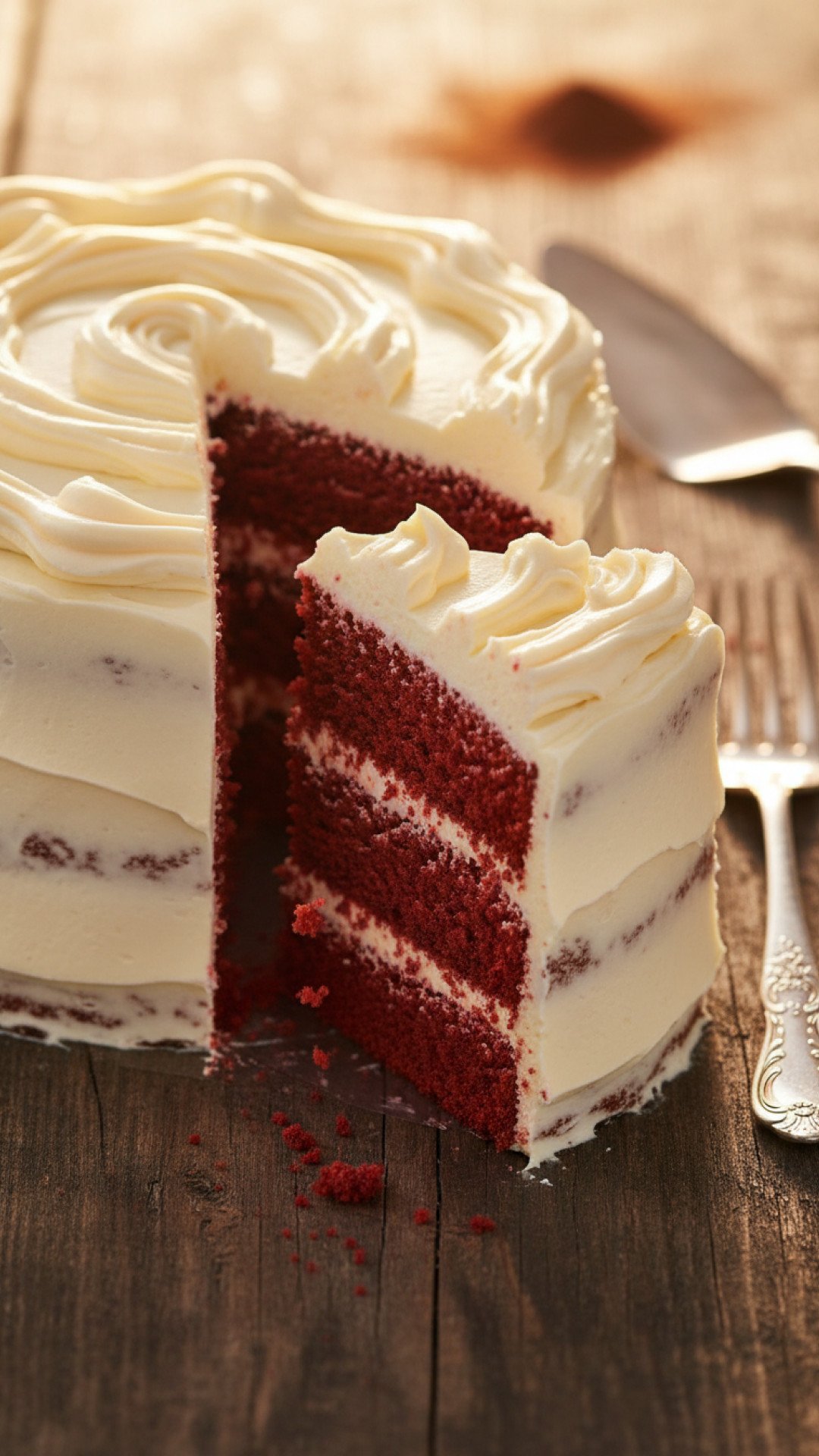 Easy Classic Red Velvet Cake Preparation