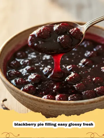 The Ultimate Blackberry Pie Filling: Easy, Glossy, and Bursting with Fresh Flavor