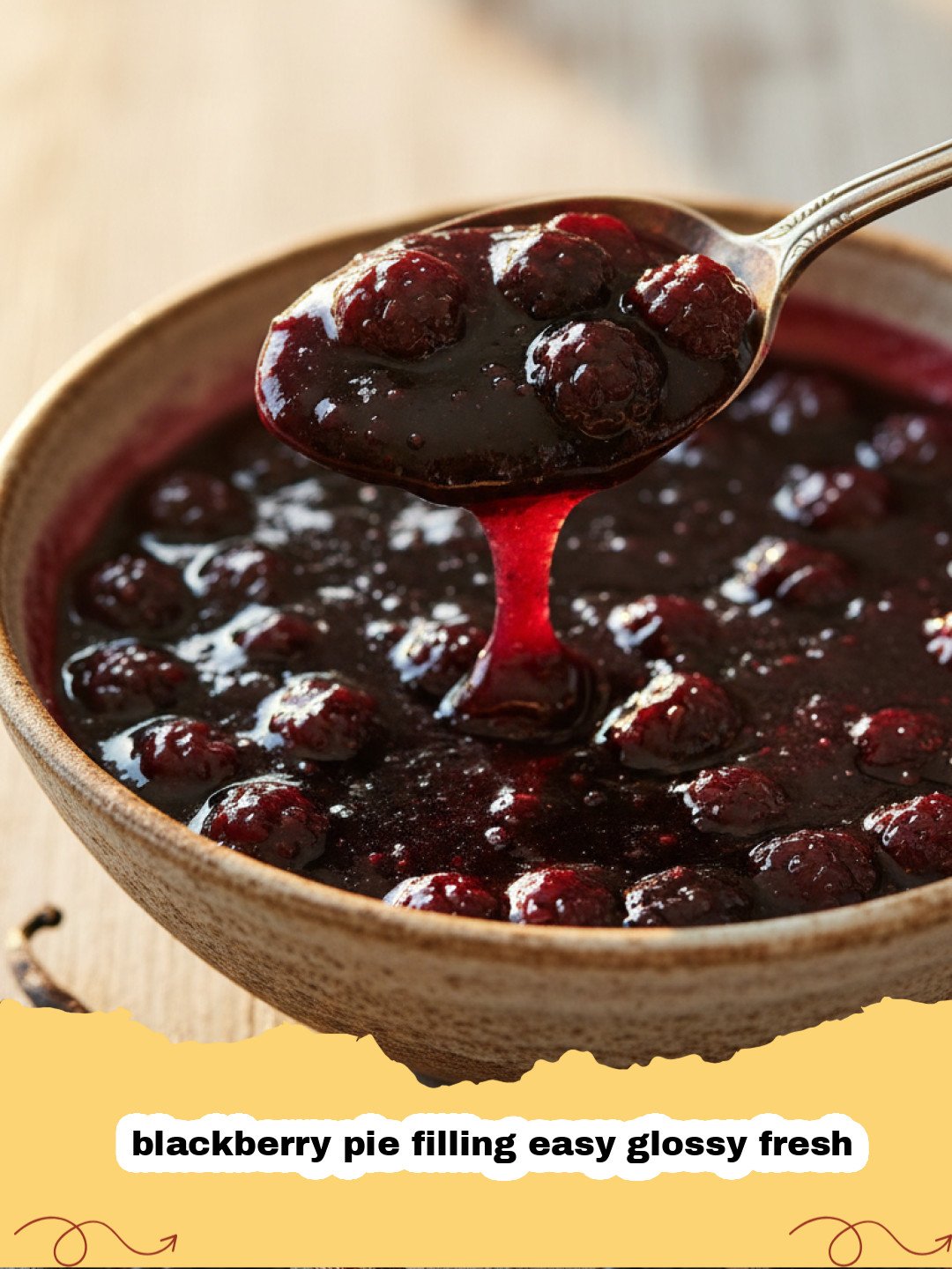 The Ultimate Blackberry Pie Filling: Easy, Glossy, and Bursting with Fresh Flavor