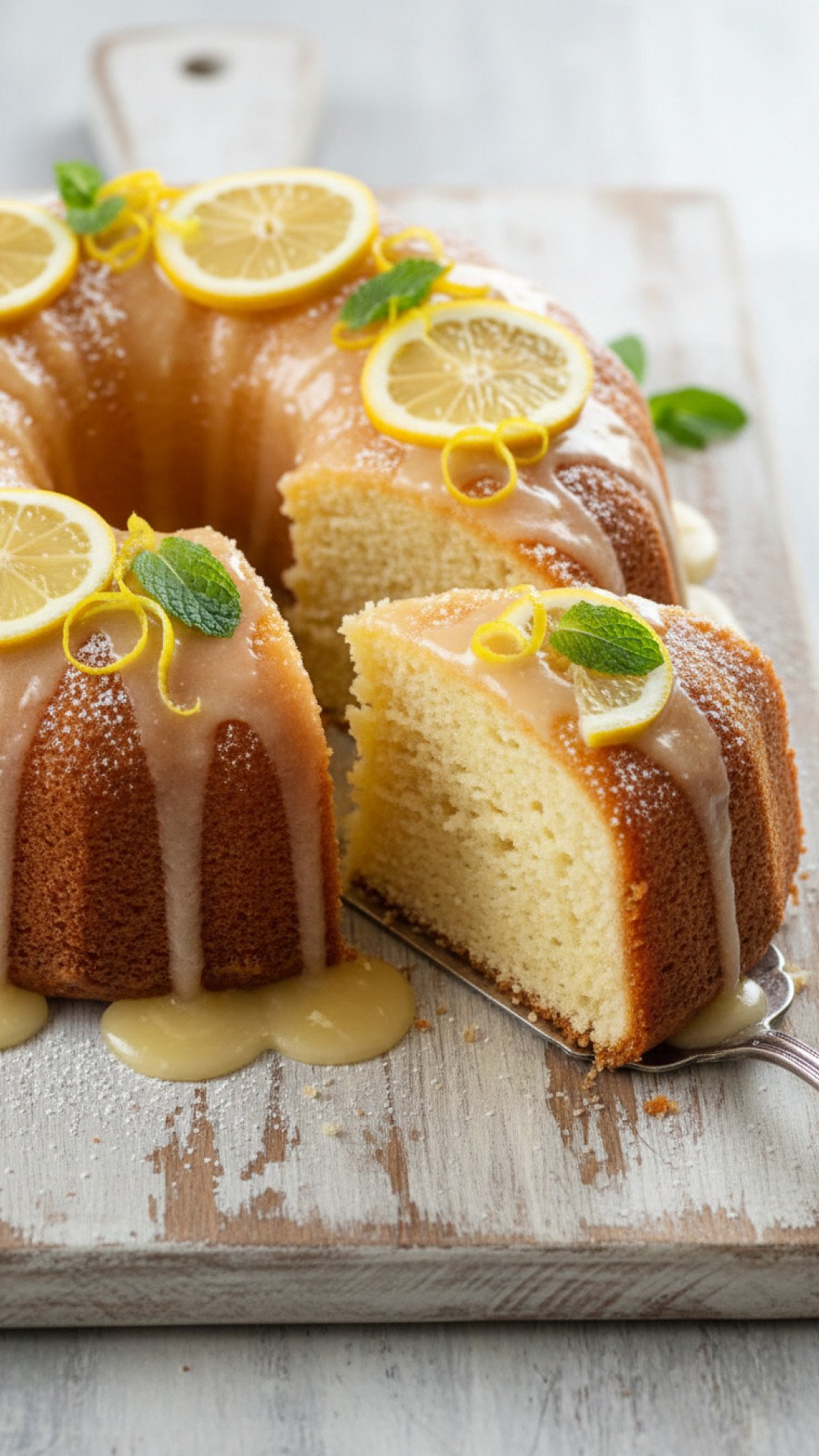 Easy Lemon 7UP Cake Recipe Preparation