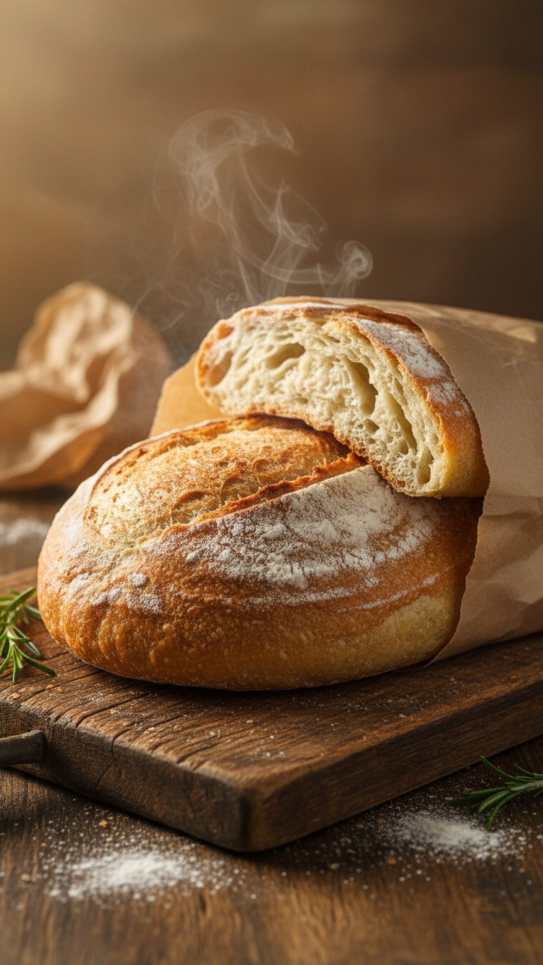 Easy No-Knead Bread in a Bag Recipe Preparation