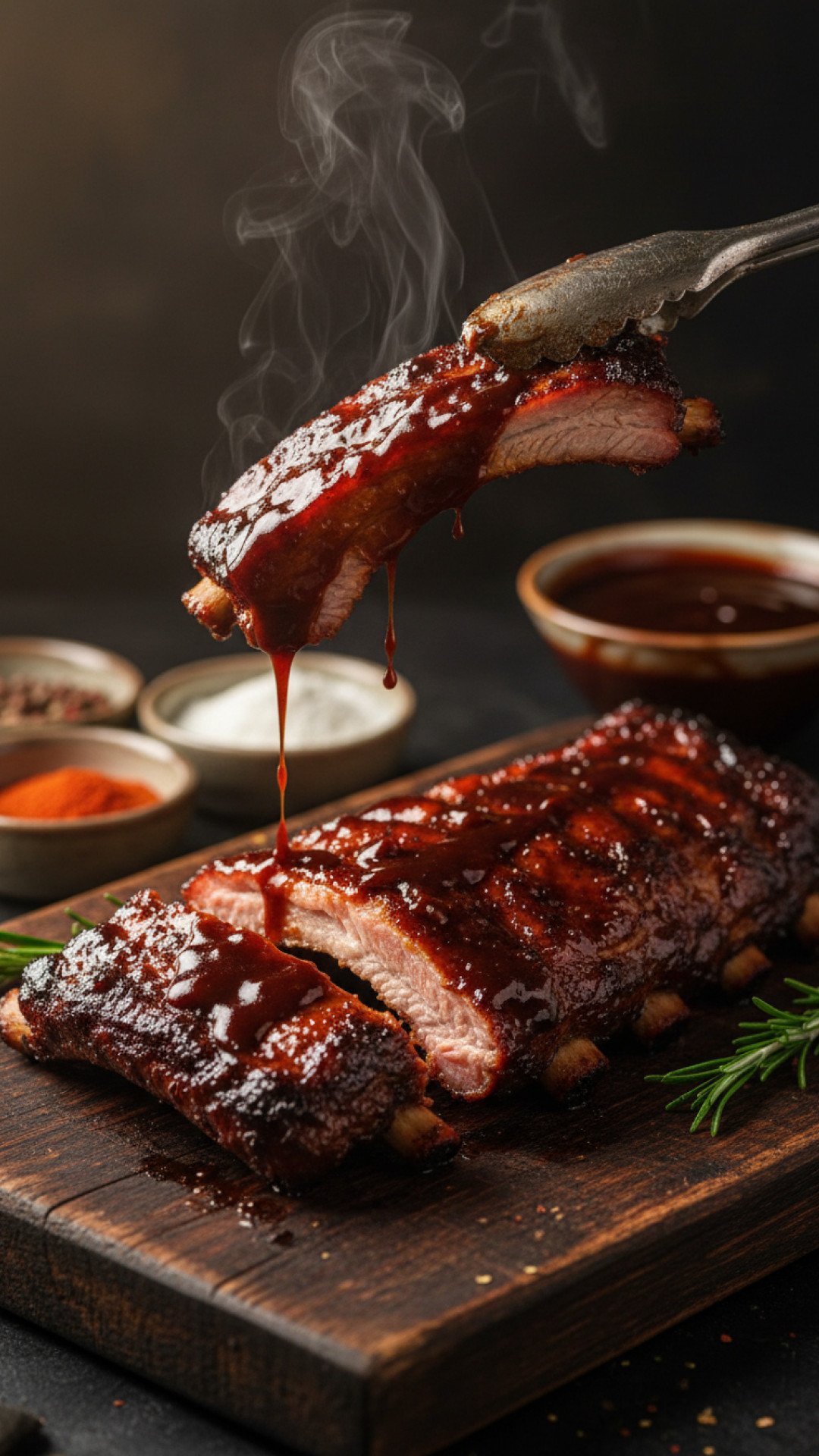 Fall Off the Bone Oven Baked BBQ Ribs Preparation