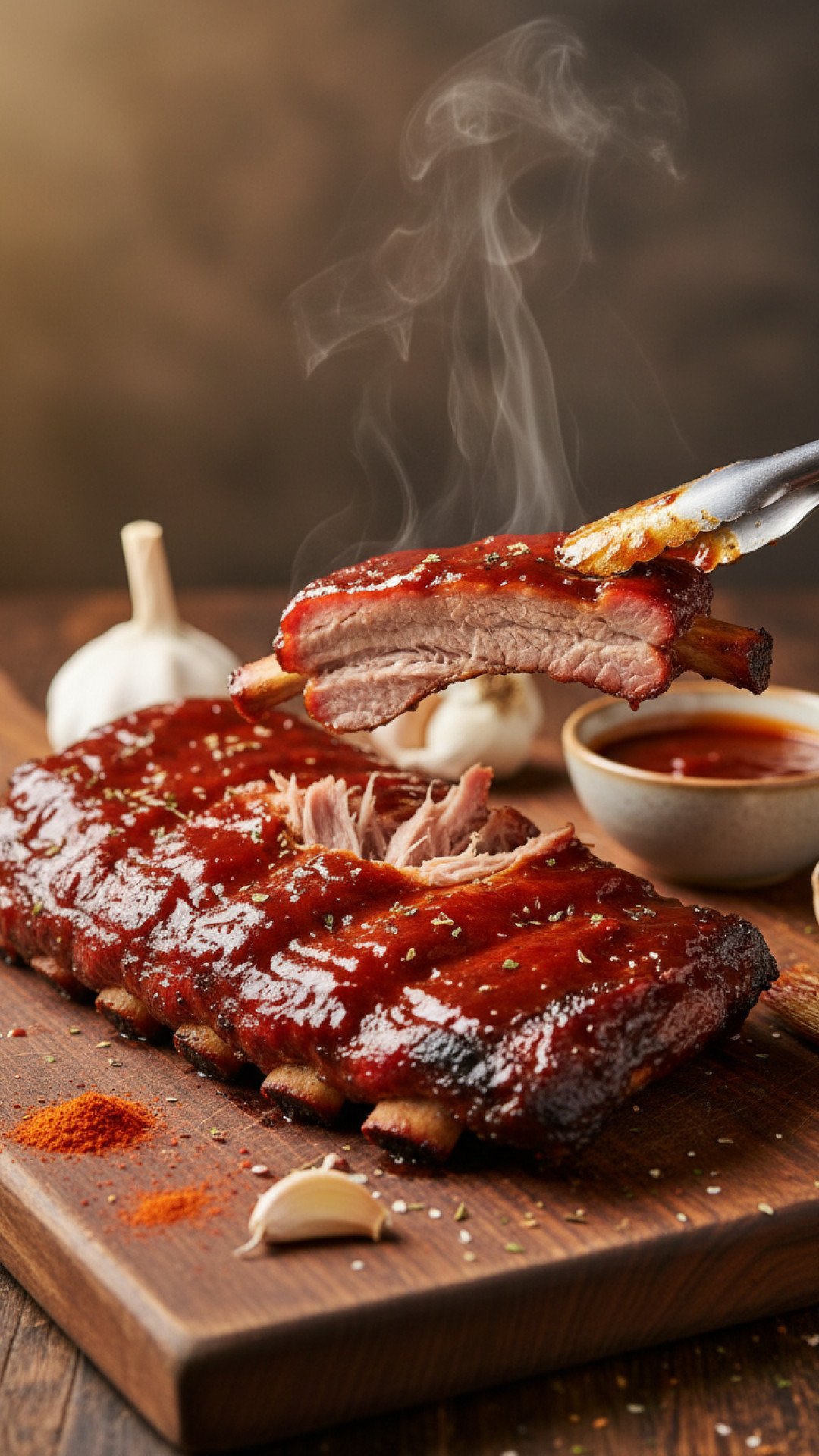 Fall Off the Bone Oven Baked BBQ Ribs Preparation