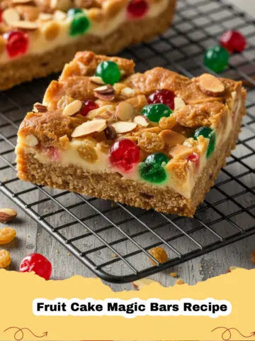 The Ultimate Festive Delight: Irresistible Fruit Cake Magic Bars Recipe