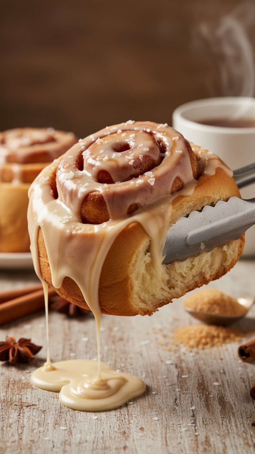 Fluffy Holiday Cinnamon Rolls Preparation