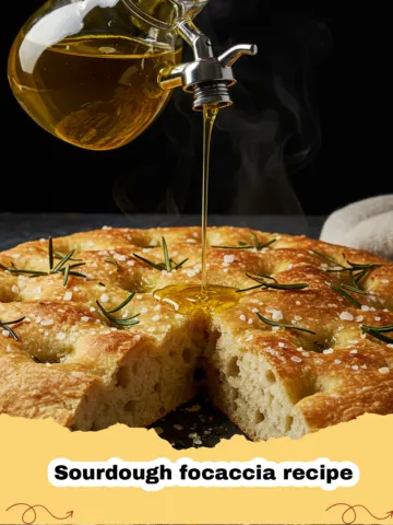 The Most Delicious and Bubbly Sourdough Focaccia Recipe