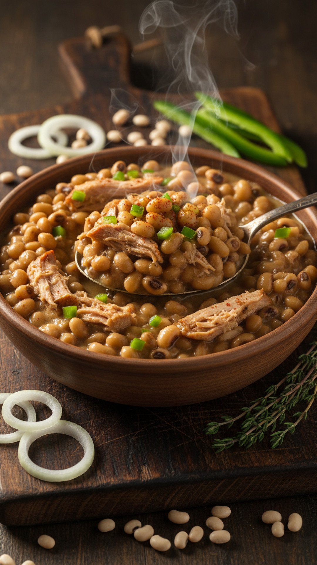 Hearty Southern Black Eyed Peas Recipe Preparation
