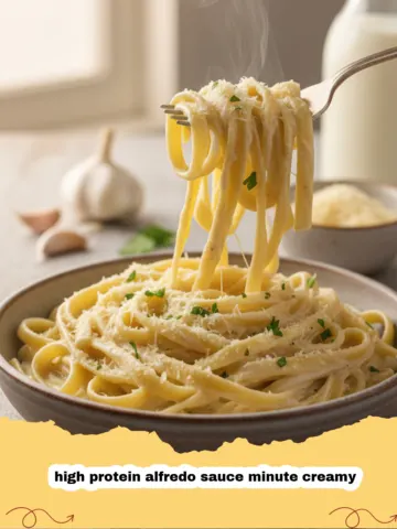 The Ultimate High Protein Alfredo Sauce: Creamy, Quick, and Guilt-Free!
